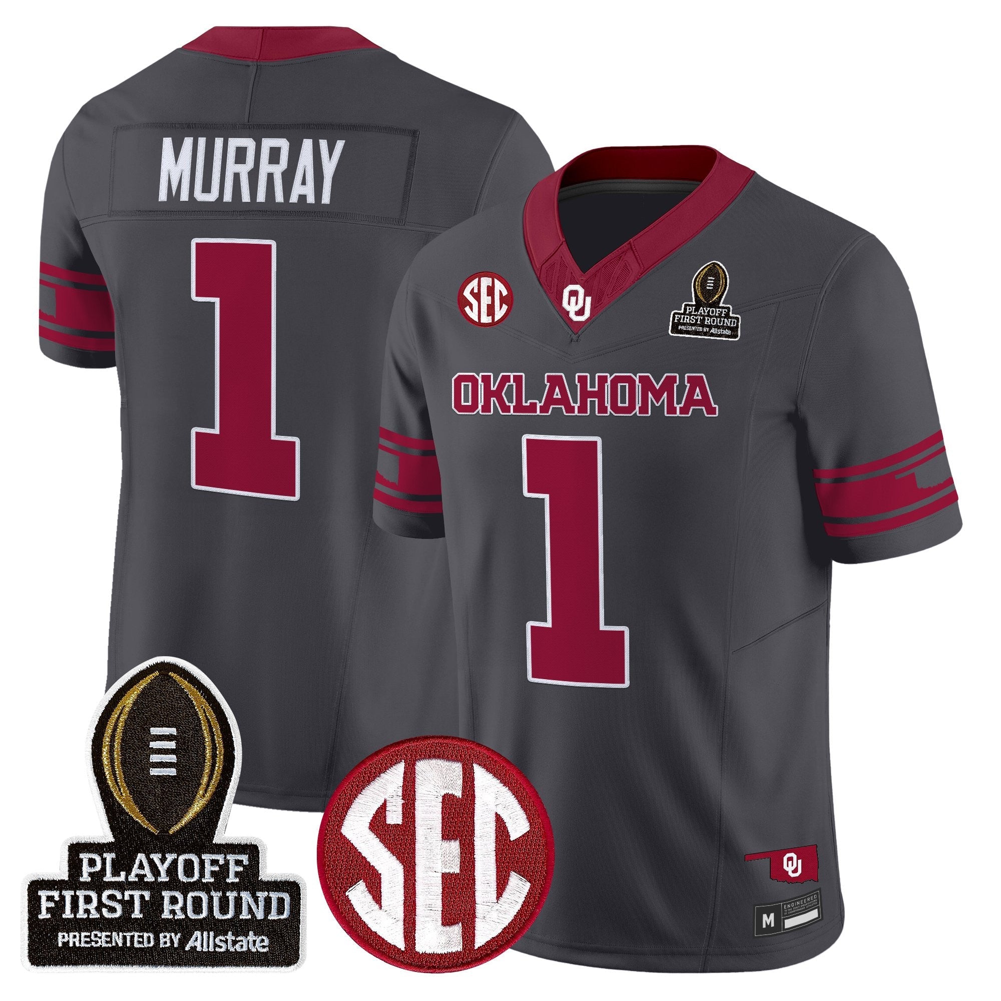 OU 2025 Playoff First Round Vapor Limited Jersey
