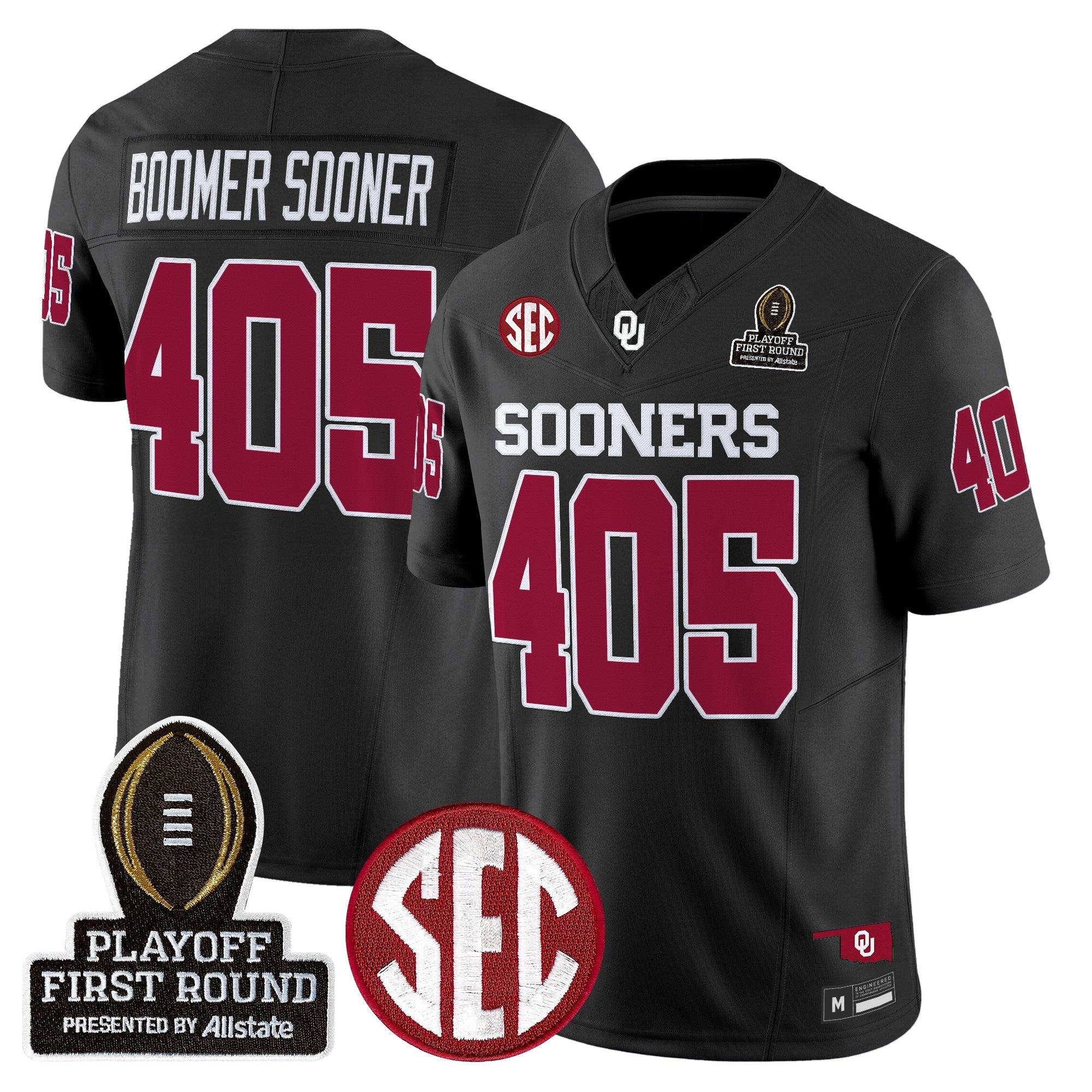 OU 2025 Playoff First Round Vapor Limited Jersey