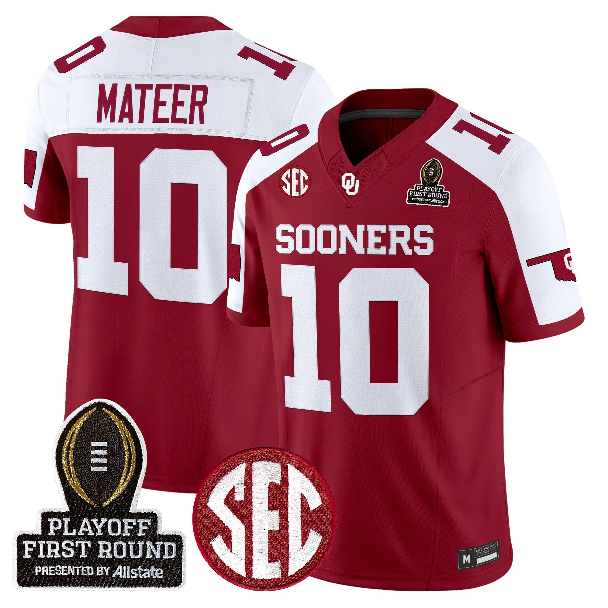 OU 2025 Playoff First Round Vapor Limited Jersey