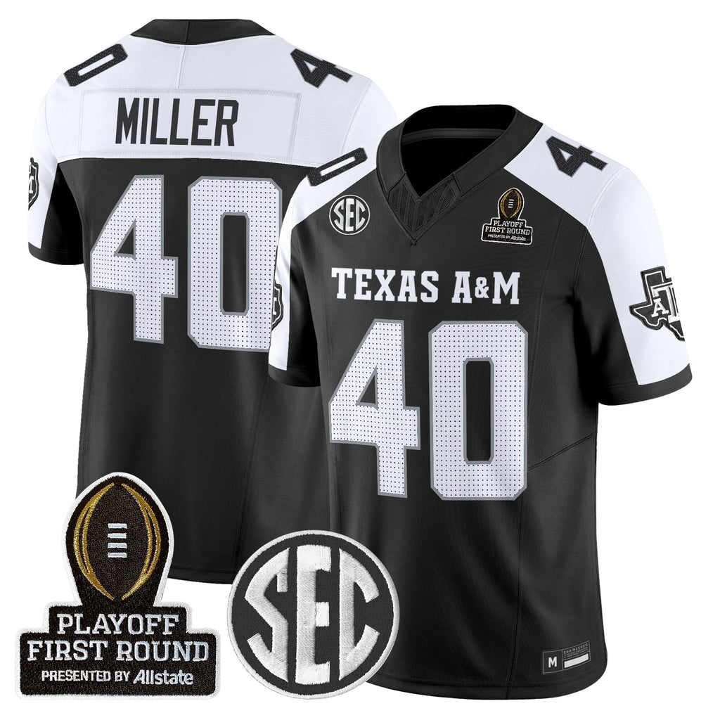 Aggies 2025 Playoff First Round Vapor Limited Jersey