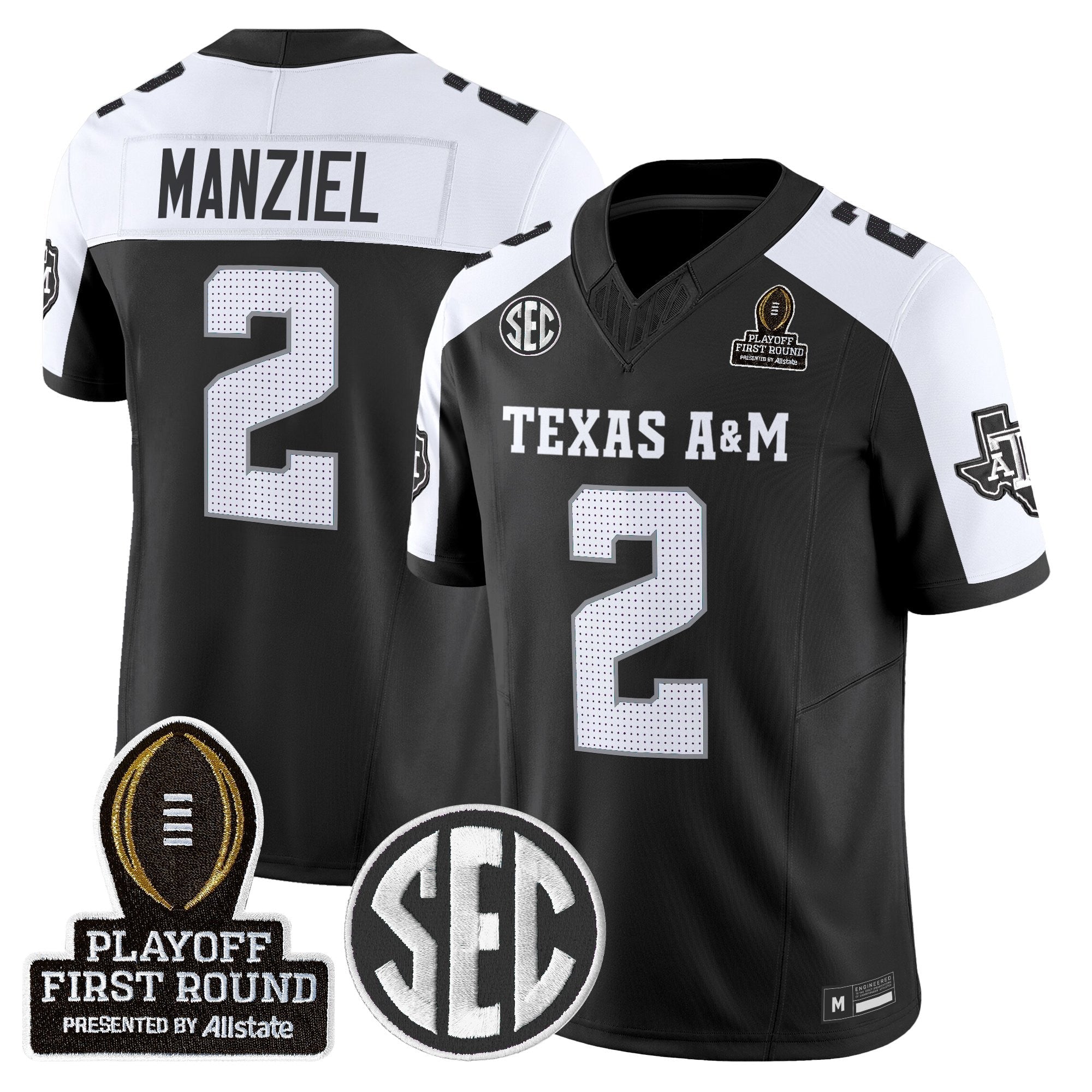 Aggies 2025 Playoff First Round Vapor Limited Jersey