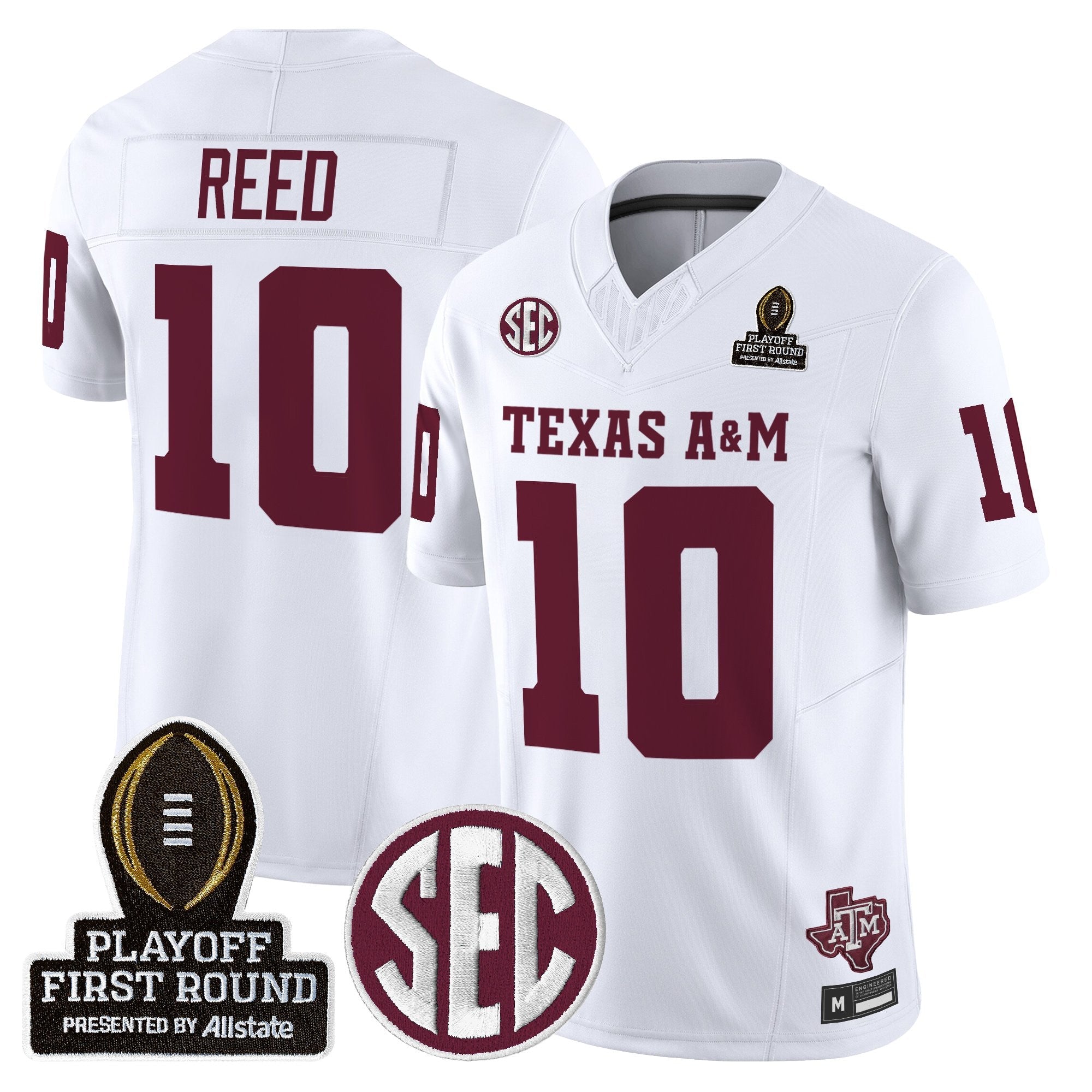 Aggies 2025 Playoff First Round Vapor Limited Jersey