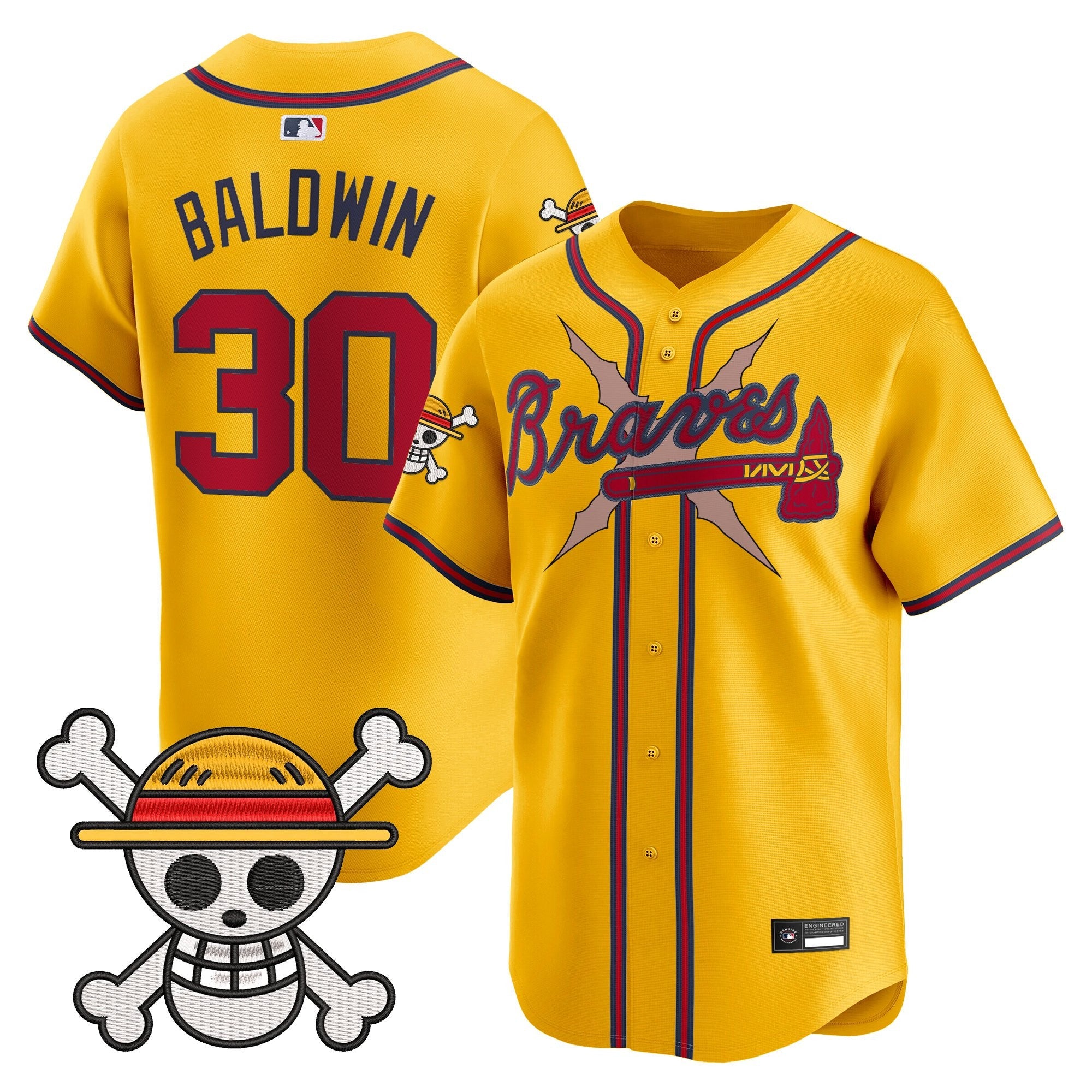 ATL x  OP Vapor Premier Limited Jersey - Stitched