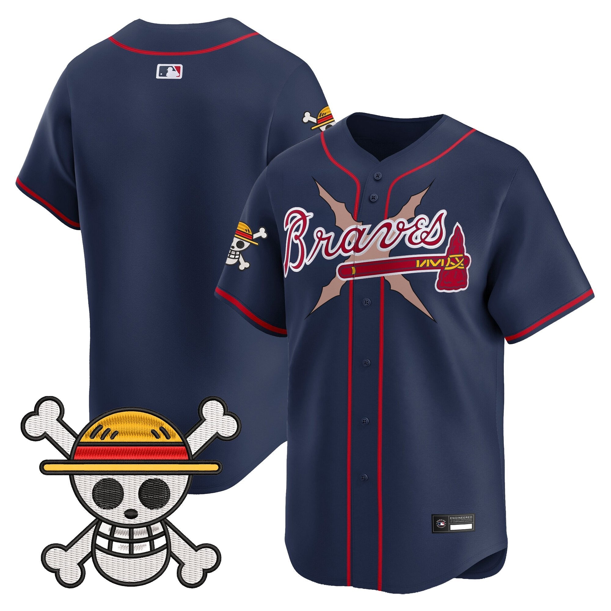 ATL x  OP Vapor Premier Limited Jersey - Stitched