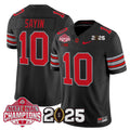 OSU 2026 "Tunnel Vision" National Champions Patch Vapor Limited Jersey - Stitched