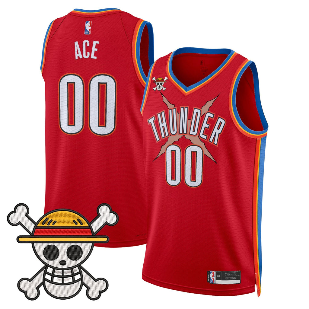 OKC x OP Swingman Jersey- Stitched