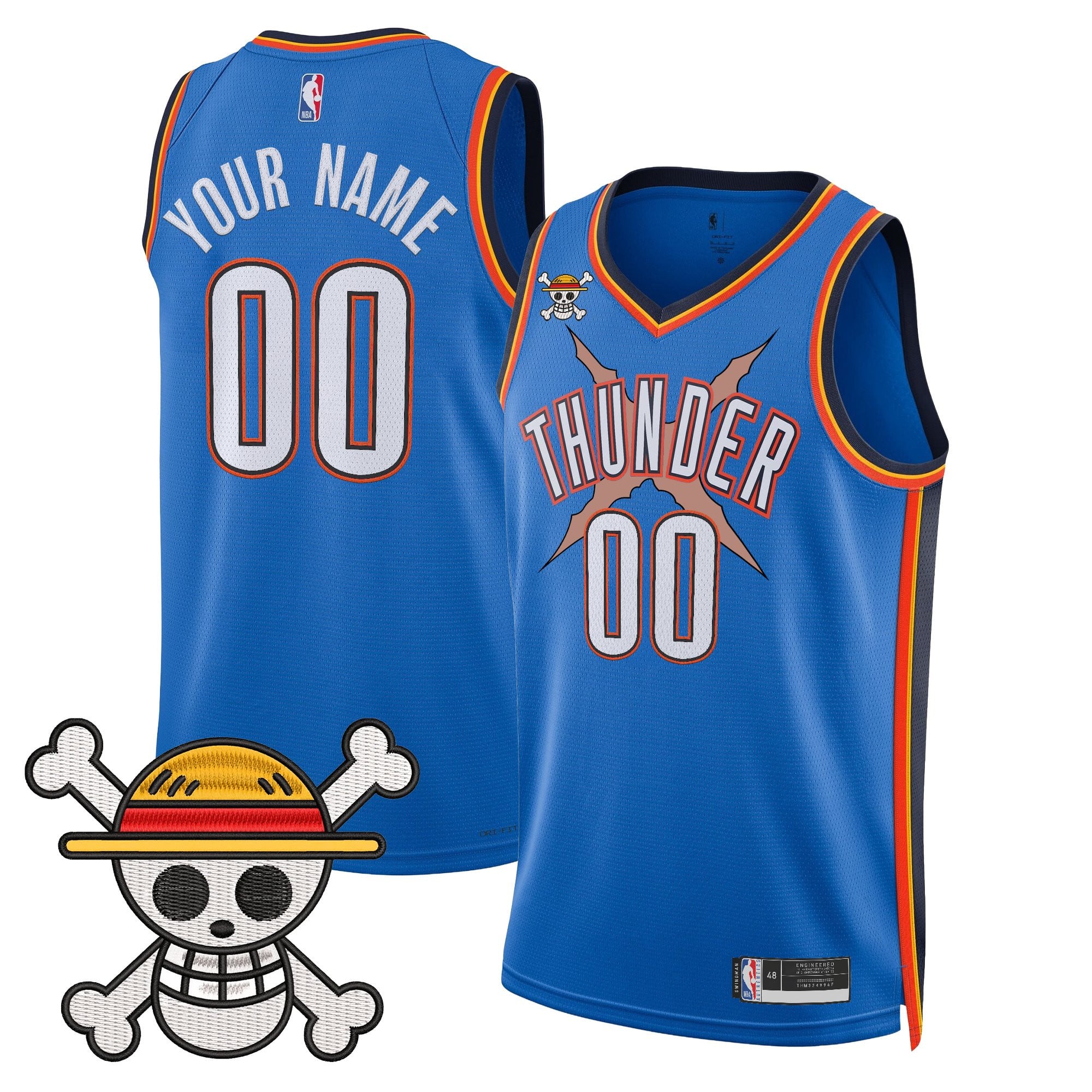 OKC x OP Swingman Custom Jersey- Stitched