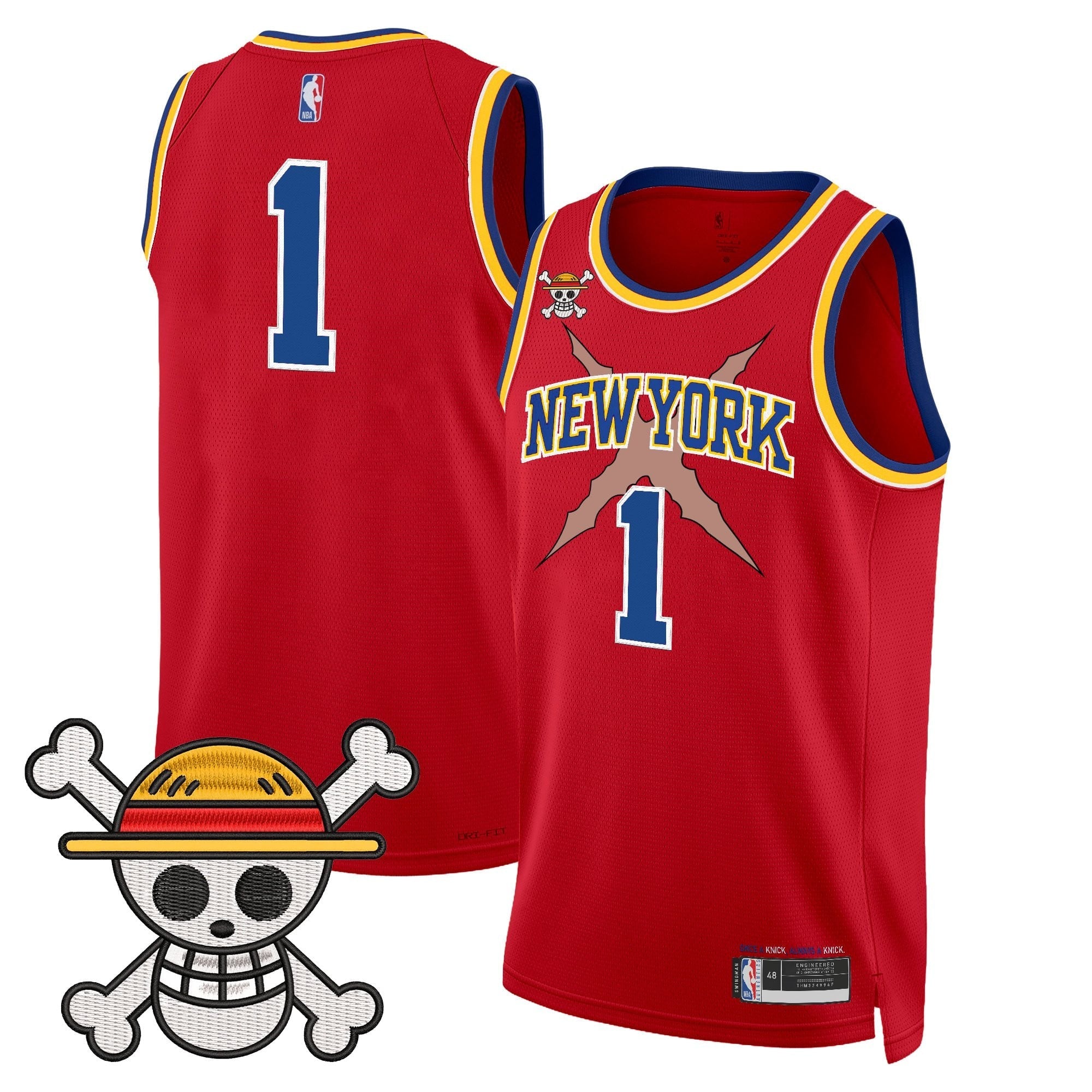 NYK x OP Swingman Jersey- Stitched