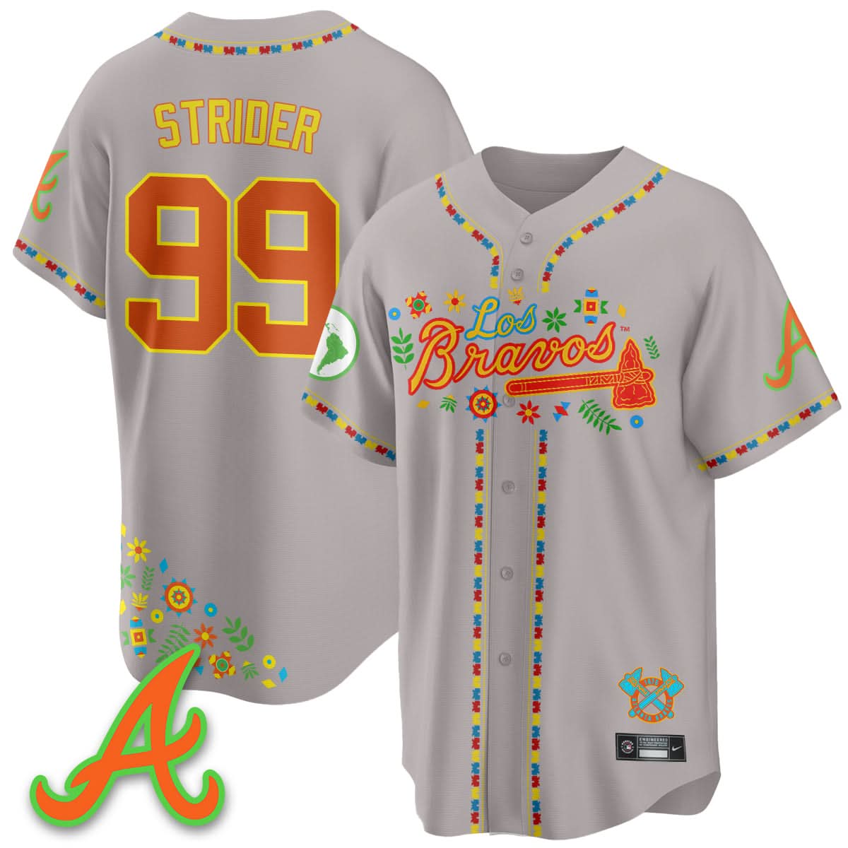 AB 2025 "Los Bravos" Jersey - Stitched