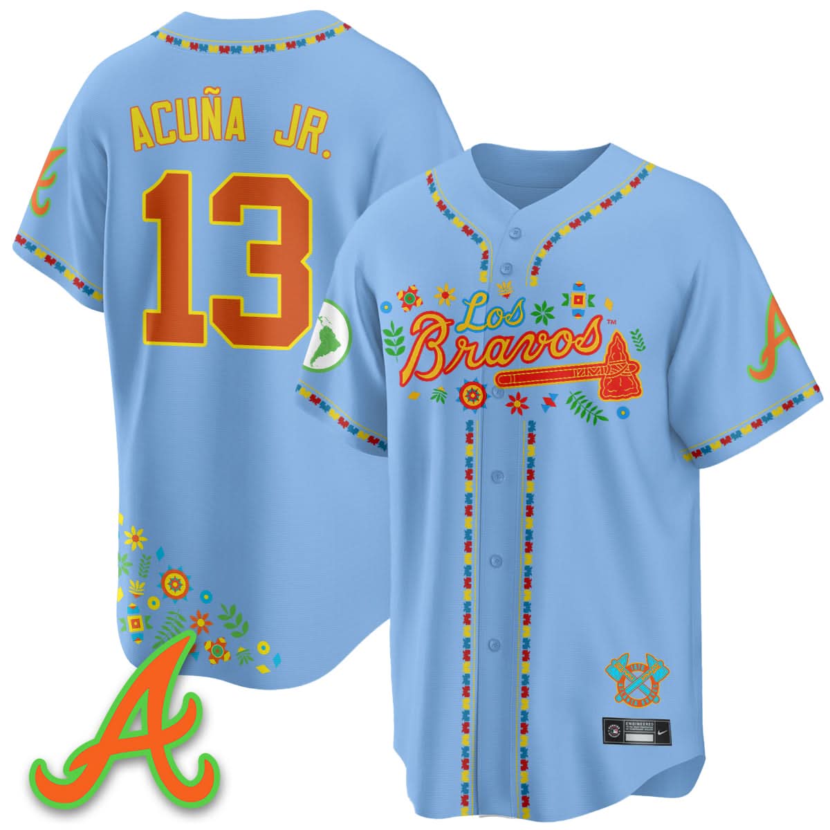 AB 2025 "Los Bravos" Jersey - Stitched