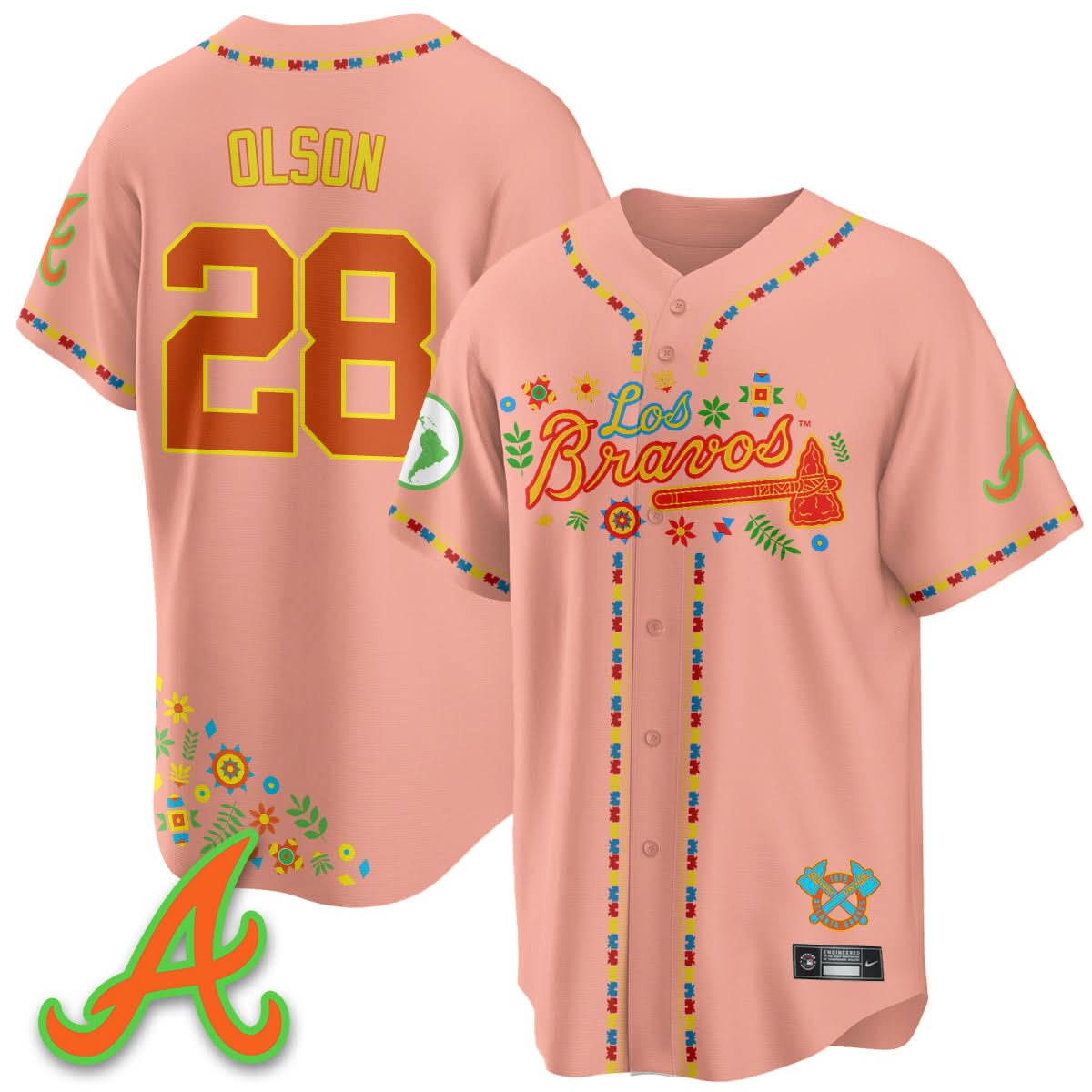 AB 2025 "Los Bravos" Jersey - Stitched