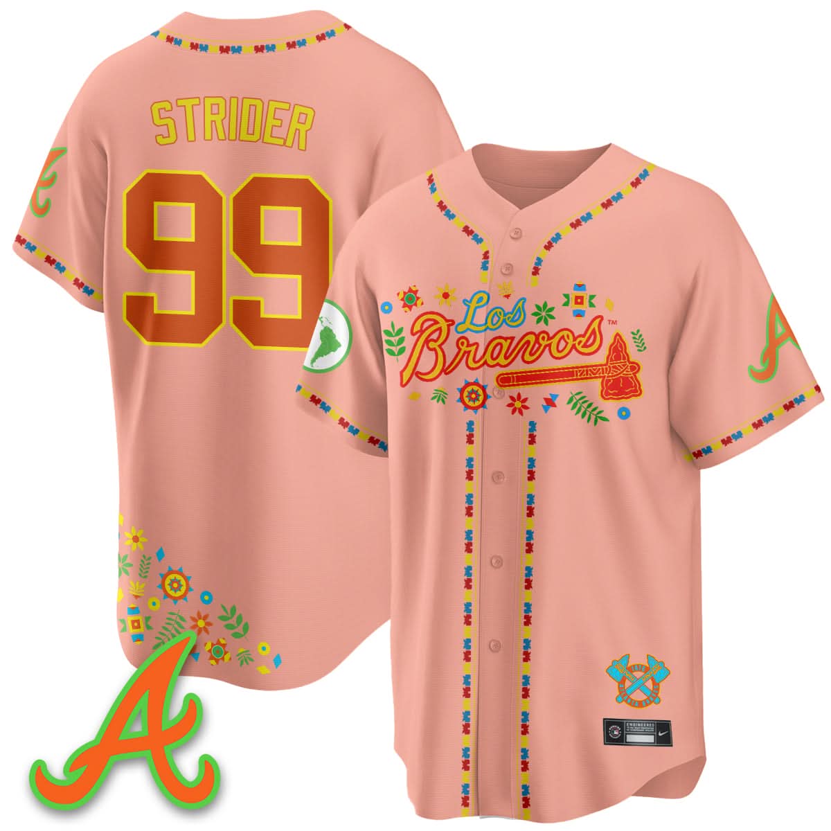 AB 2025 "Los Bravos" Jersey - Stitched