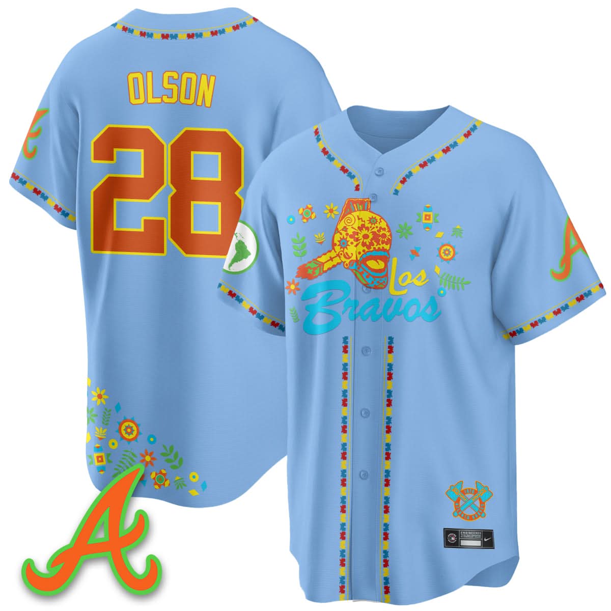 AB 2025 "Los Bravos" Jersey V2 - Stitched