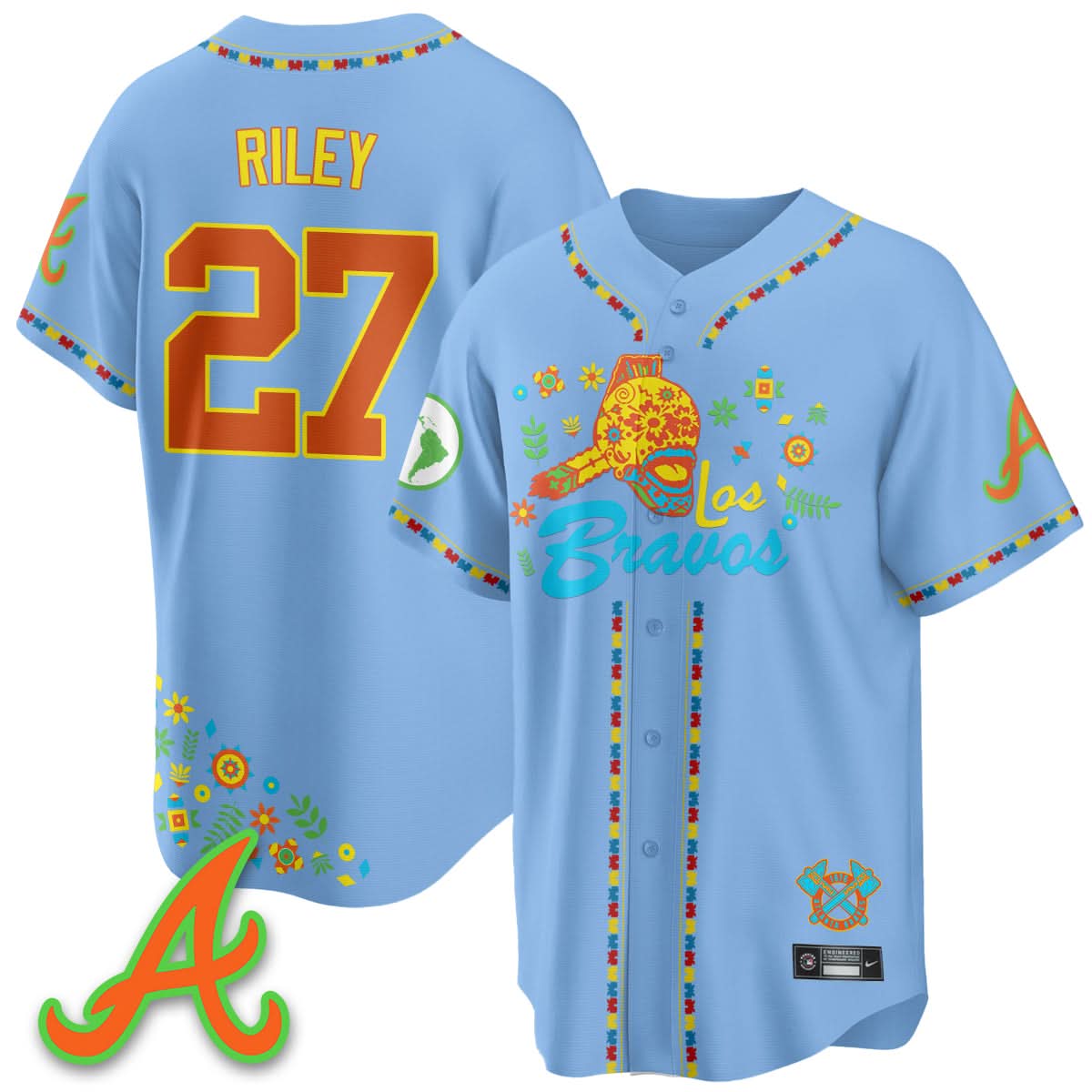 AB 2025 "Los Bravos" Jersey V2 - Stitched