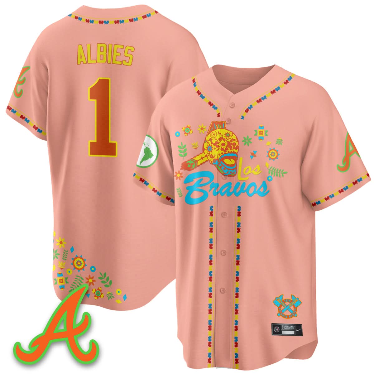 AB 2025 "Los Bravos" Jersey V2 - Stitched