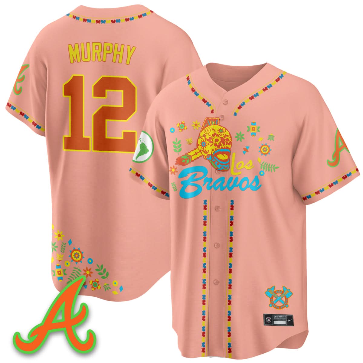 AB 2025 "Los Bravos" Jersey V2 - Stitched