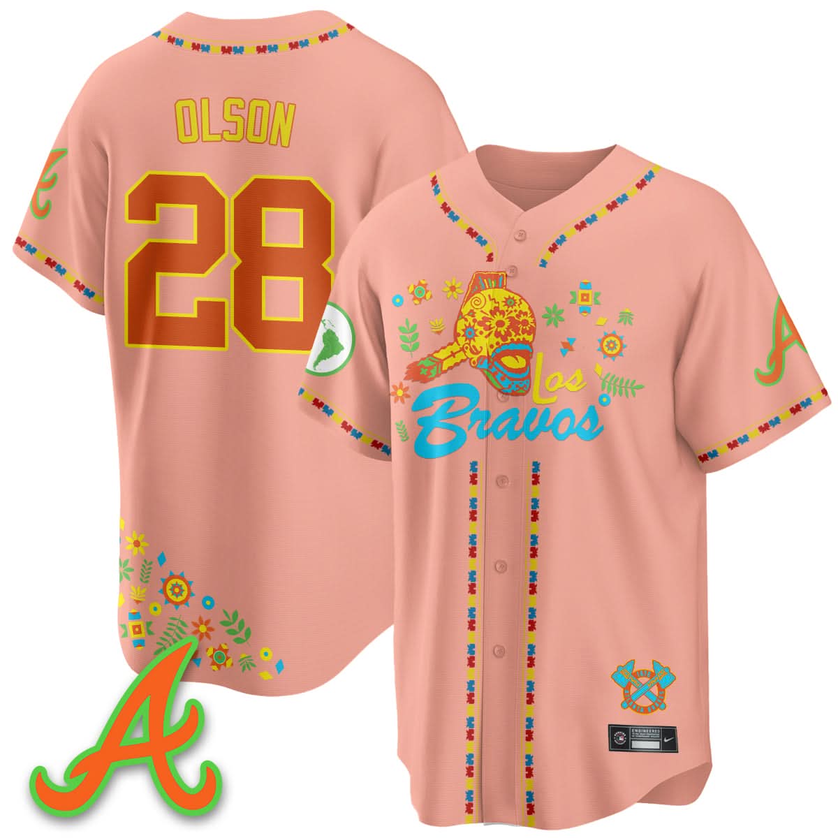 AB 2025 "Los Bravos" Jersey V2 - Stitched