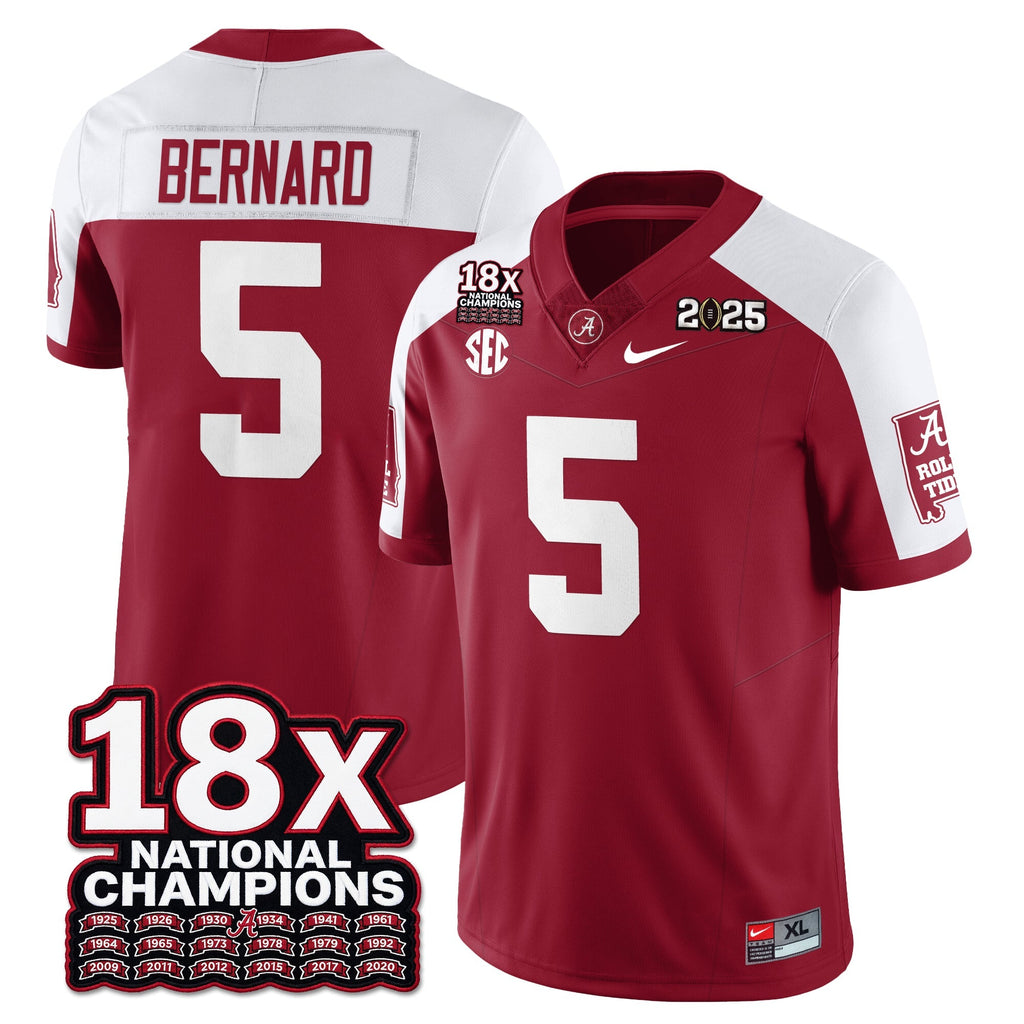 BAMA 18x-Time National Champions Vapor Limited Football Jersey