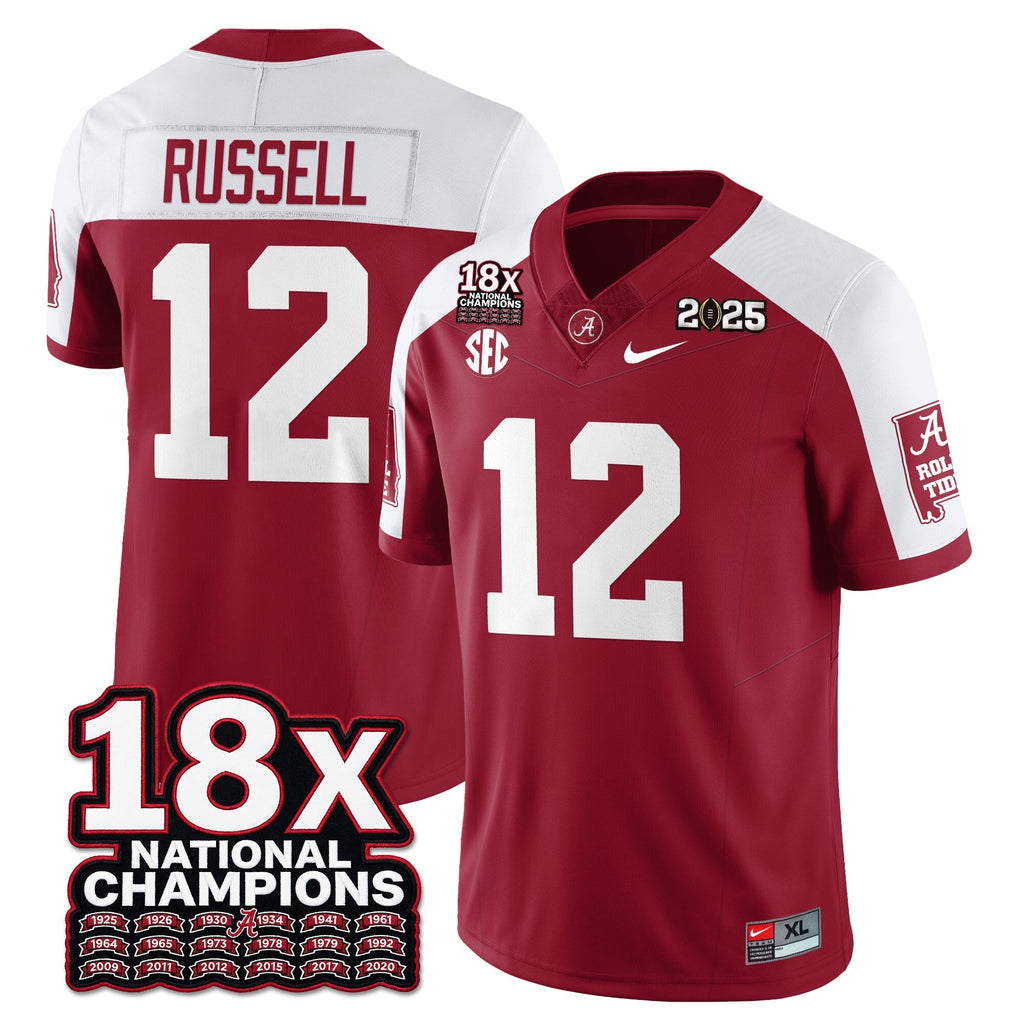 BAMA 18x-Time National Champions Vapor Limited Football Jersey