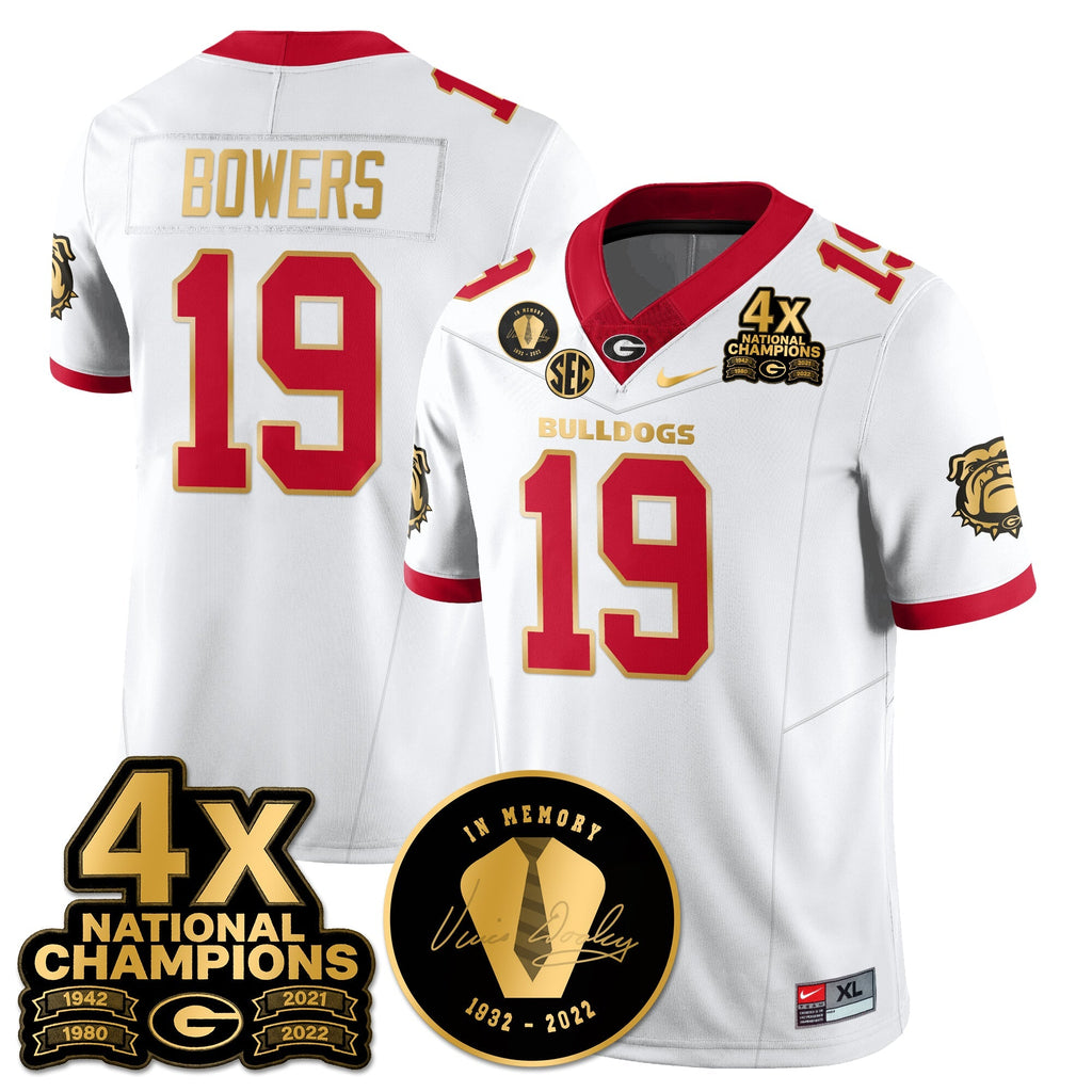 UGA 4x-Time National Champions Vapor Limited Jersey
