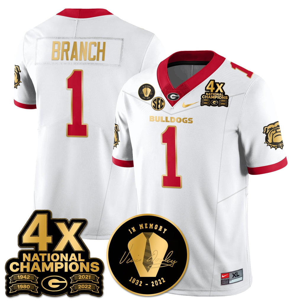 UGA 4x-Time National Champions Vapor Limited Jersey