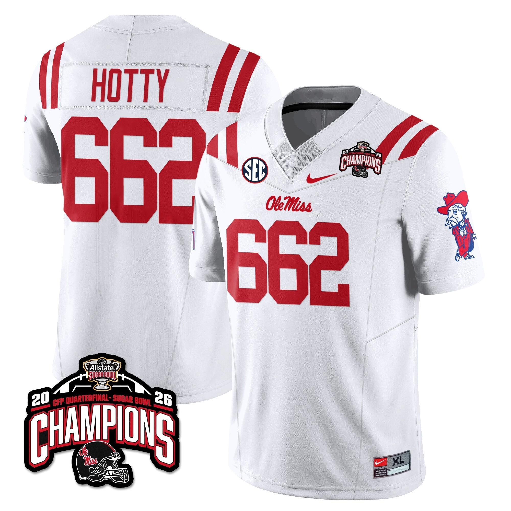 OMB Football Vapor Limited Jersey - Allstate Sugar Bowl Champions