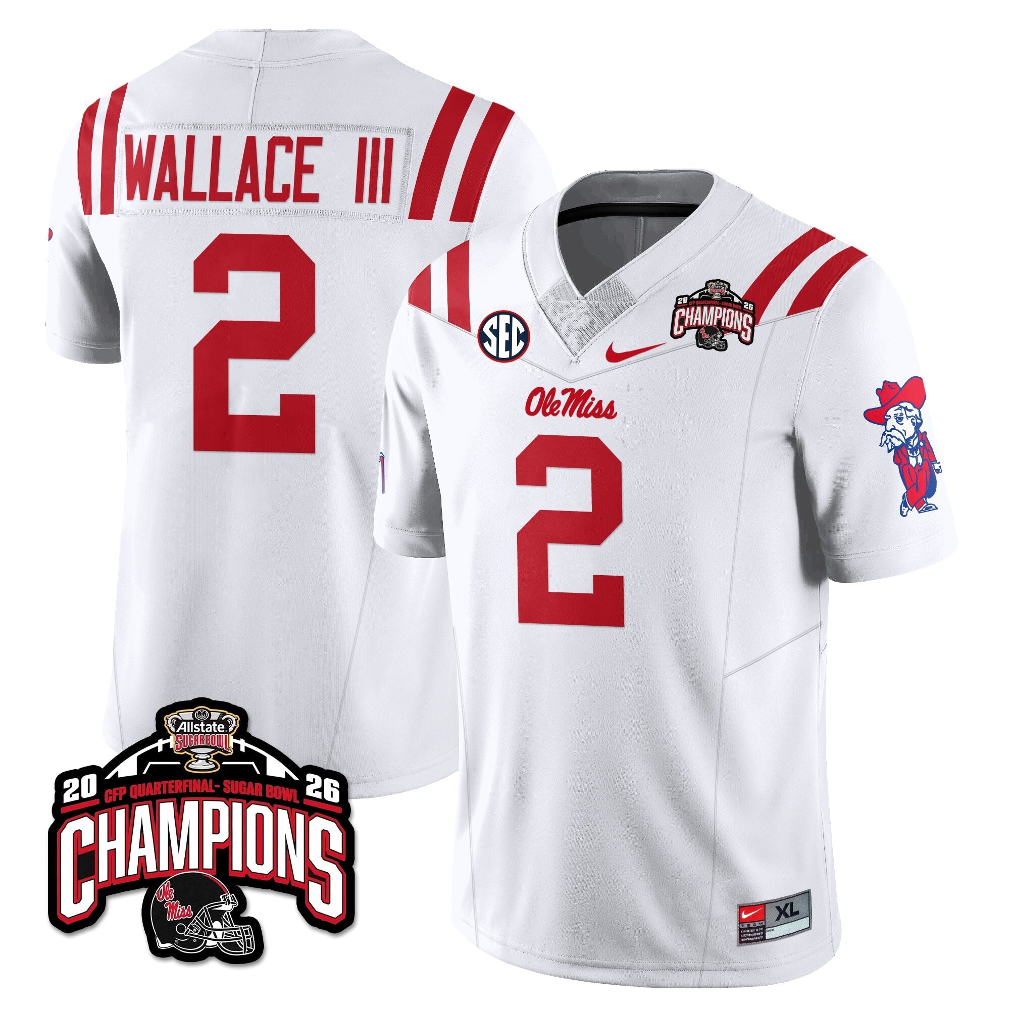 OMB Football Vapor Limited Jersey - Allstate Sugar Bowl Champions
