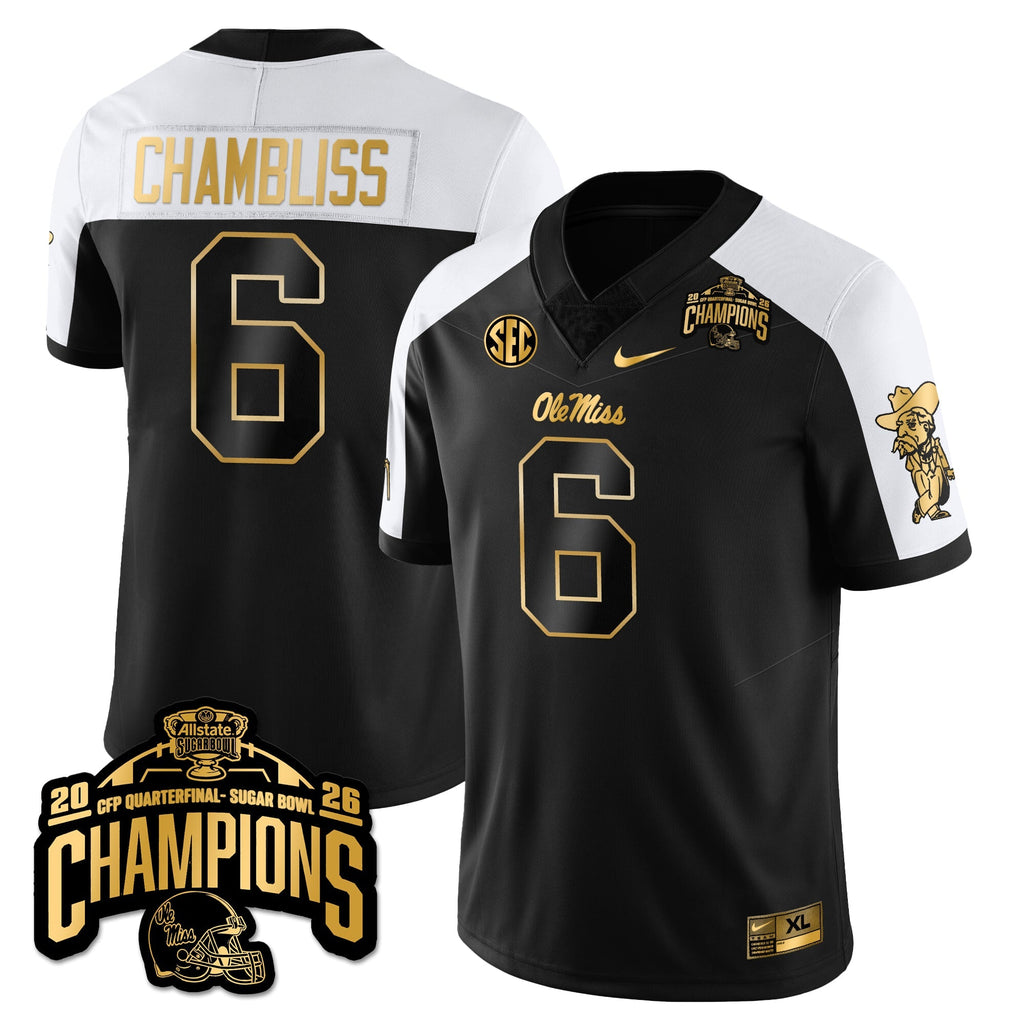 OMB Football Vapor Limited Gold Jersey - Allstate Sugar Bowl Champions