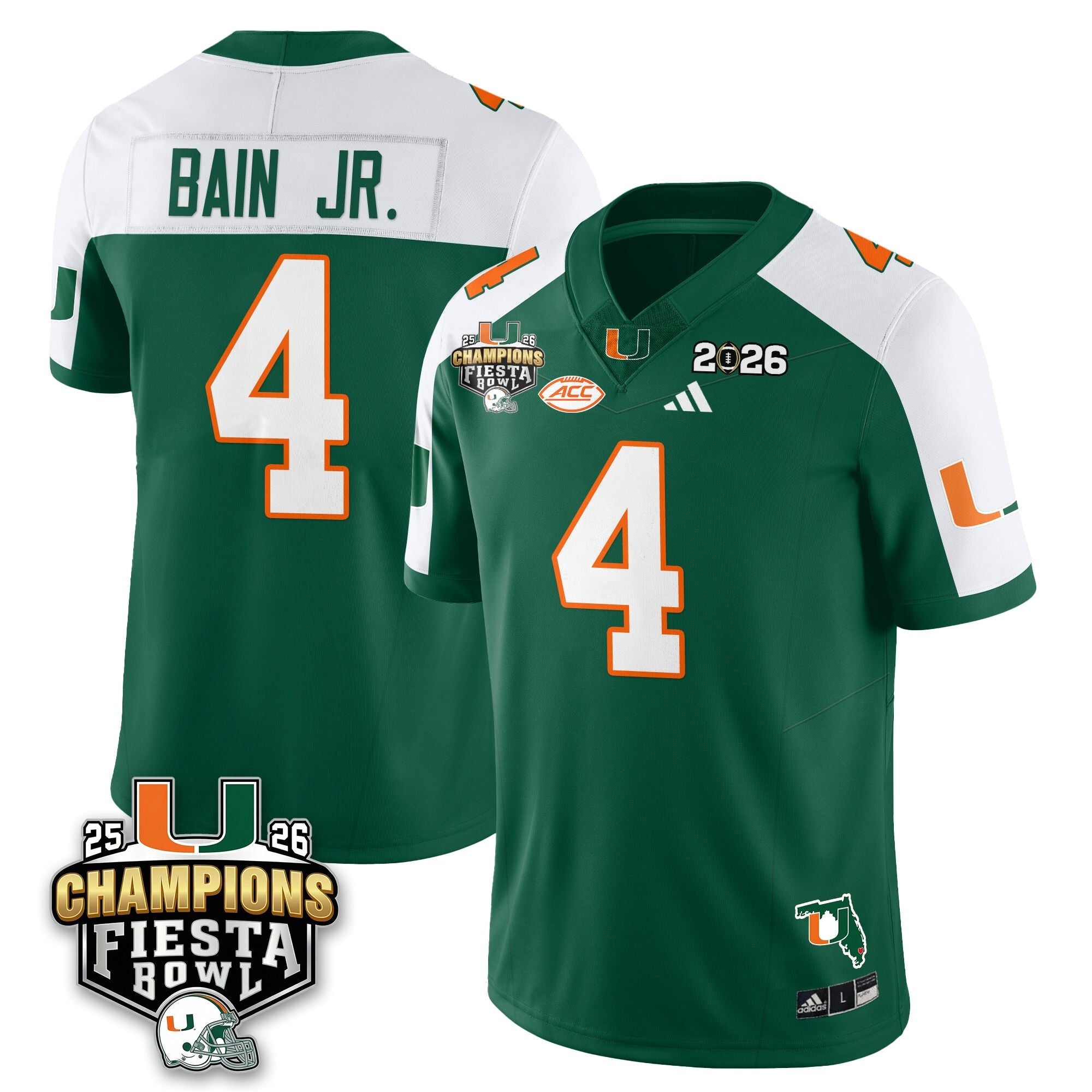 MIA Football Vapor Limited Jersey V3 - Fiesta Bowl Champions