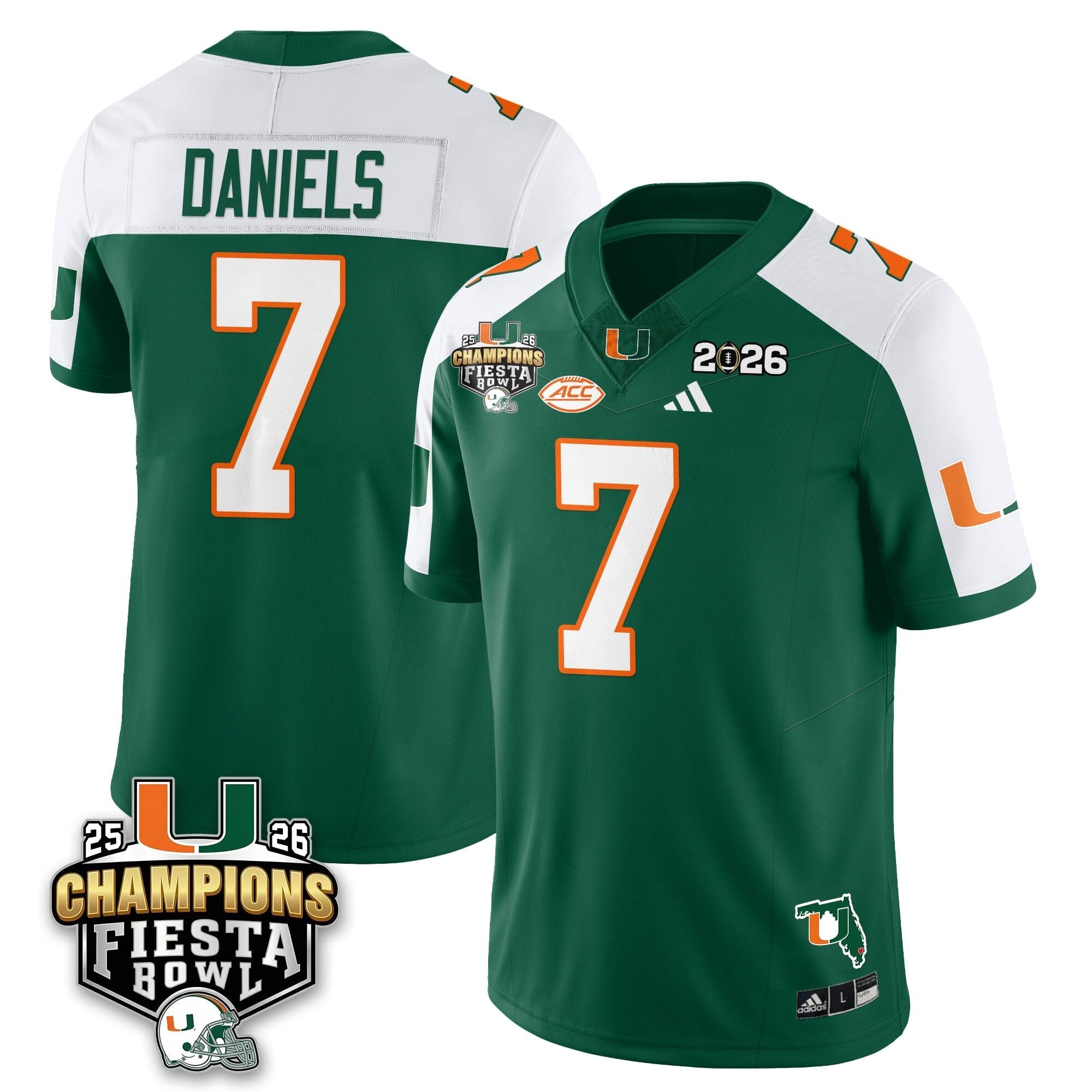 MIA Football Vapor Limited Jersey V3 - Fiesta Bowl Champions