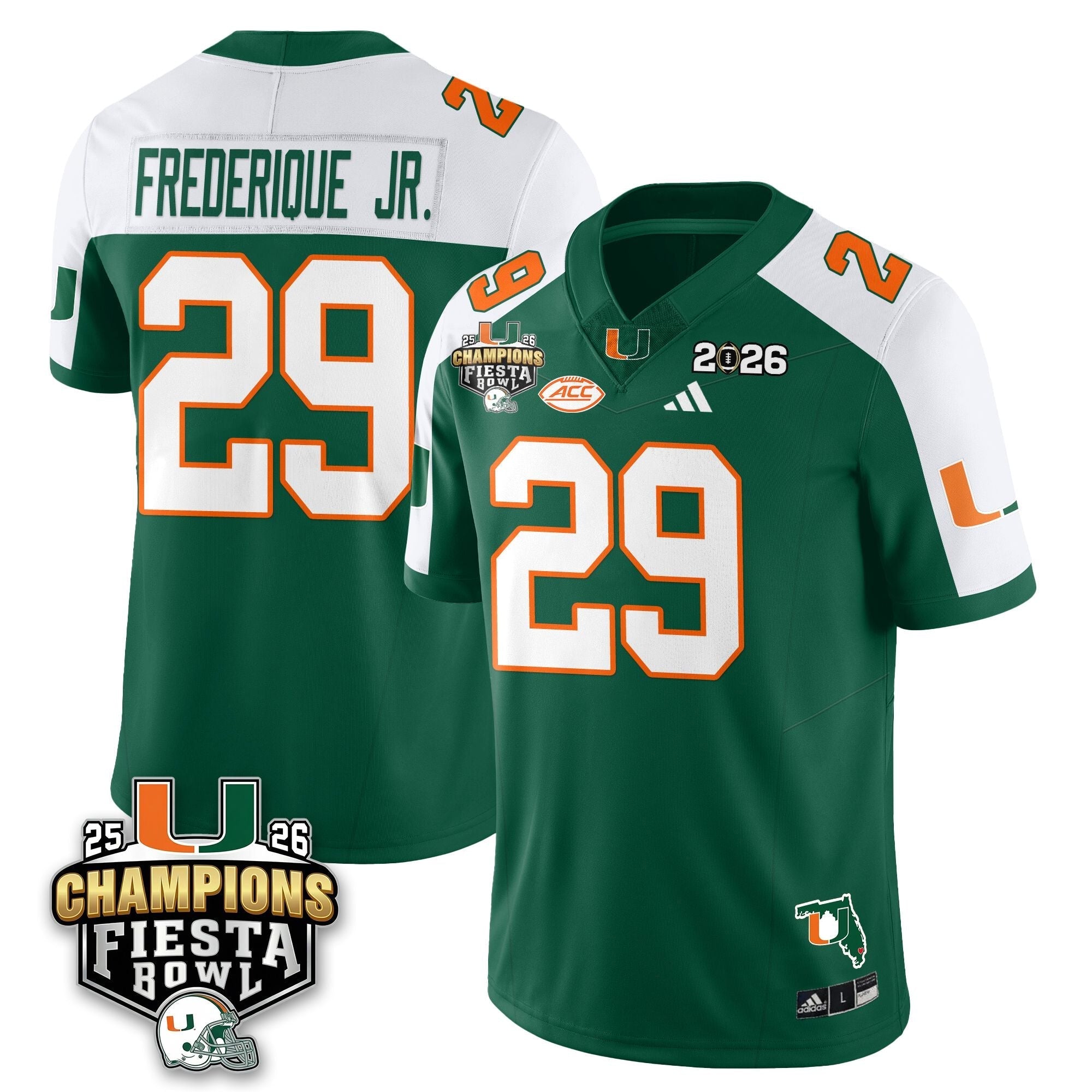 MIA Football Vapor Limited Jersey V3 - Fiesta Bowl Champions