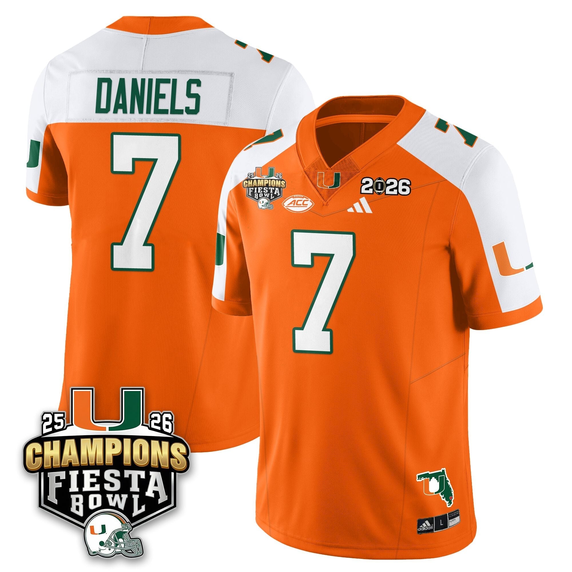 MIA Football Vapor Limited Jersey V3 - Fiesta Bowl Champions