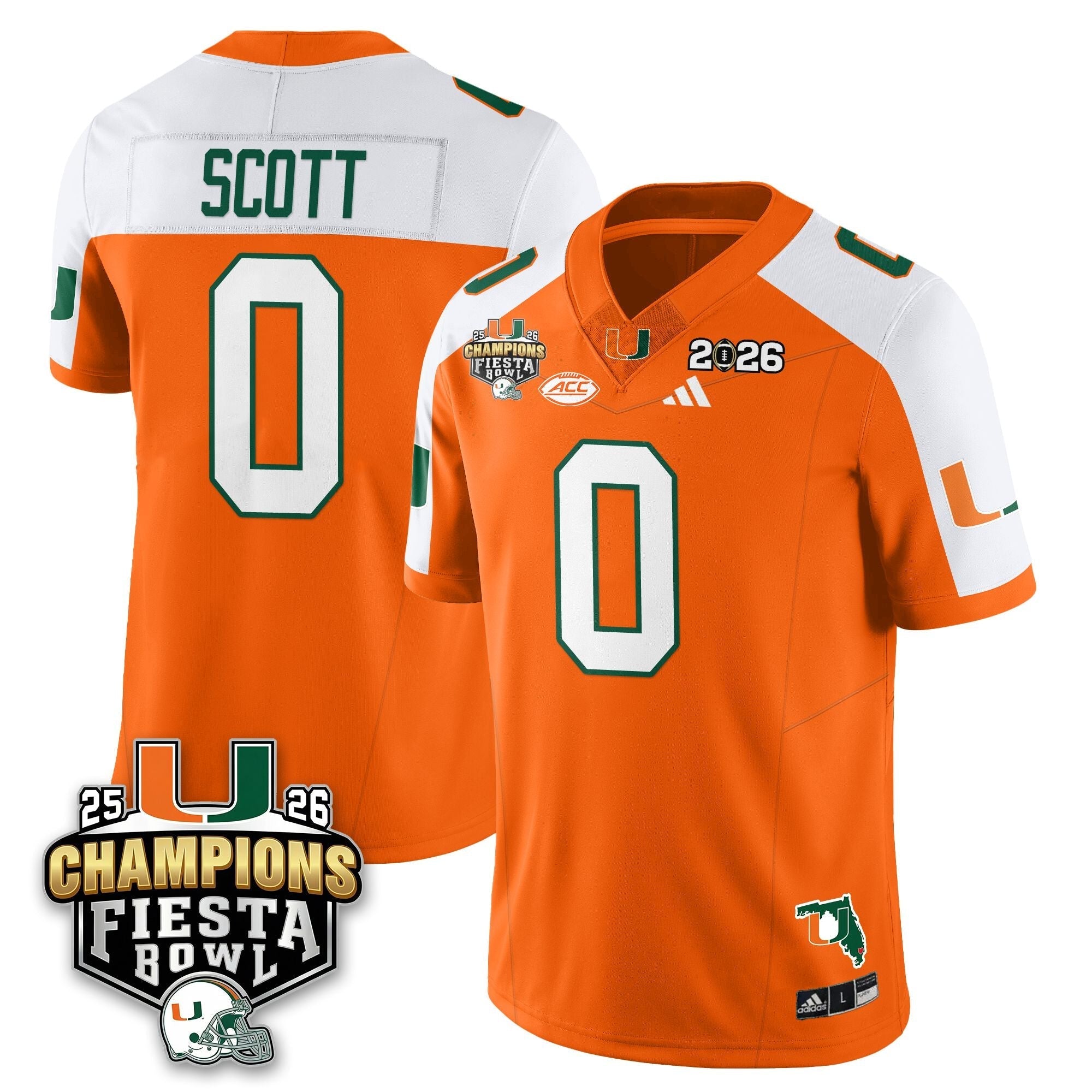 MIA Football Vapor Limited Jersey V3 - Fiesta Bowl Champions