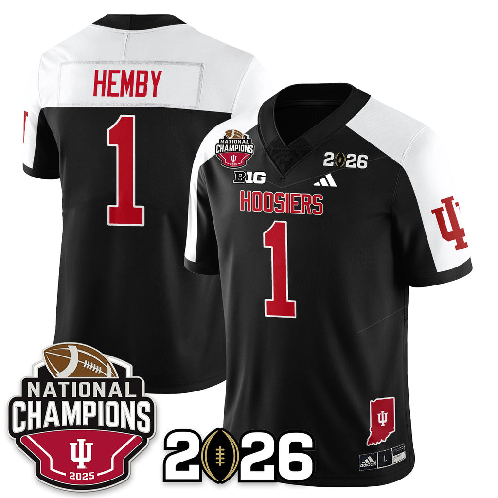 Indiana Hoosiers Vapor Limited Football Jersey V3 - 2025 National Champions