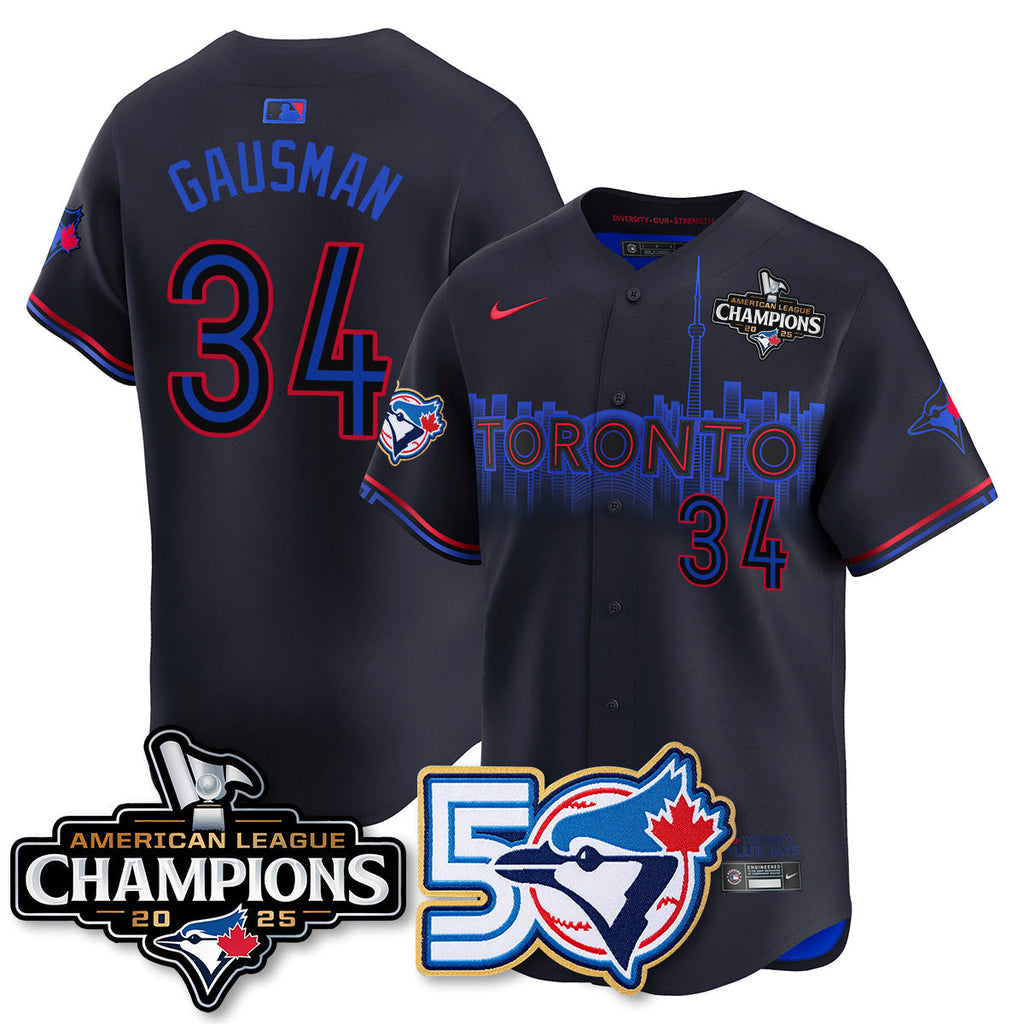 TOR 2025 American League Champions Vapor Limited Jersey - 50th Season - Stitched