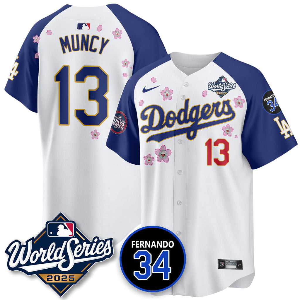 LAD Tokyo Series 2025 NL Champions Jersey - Stitched