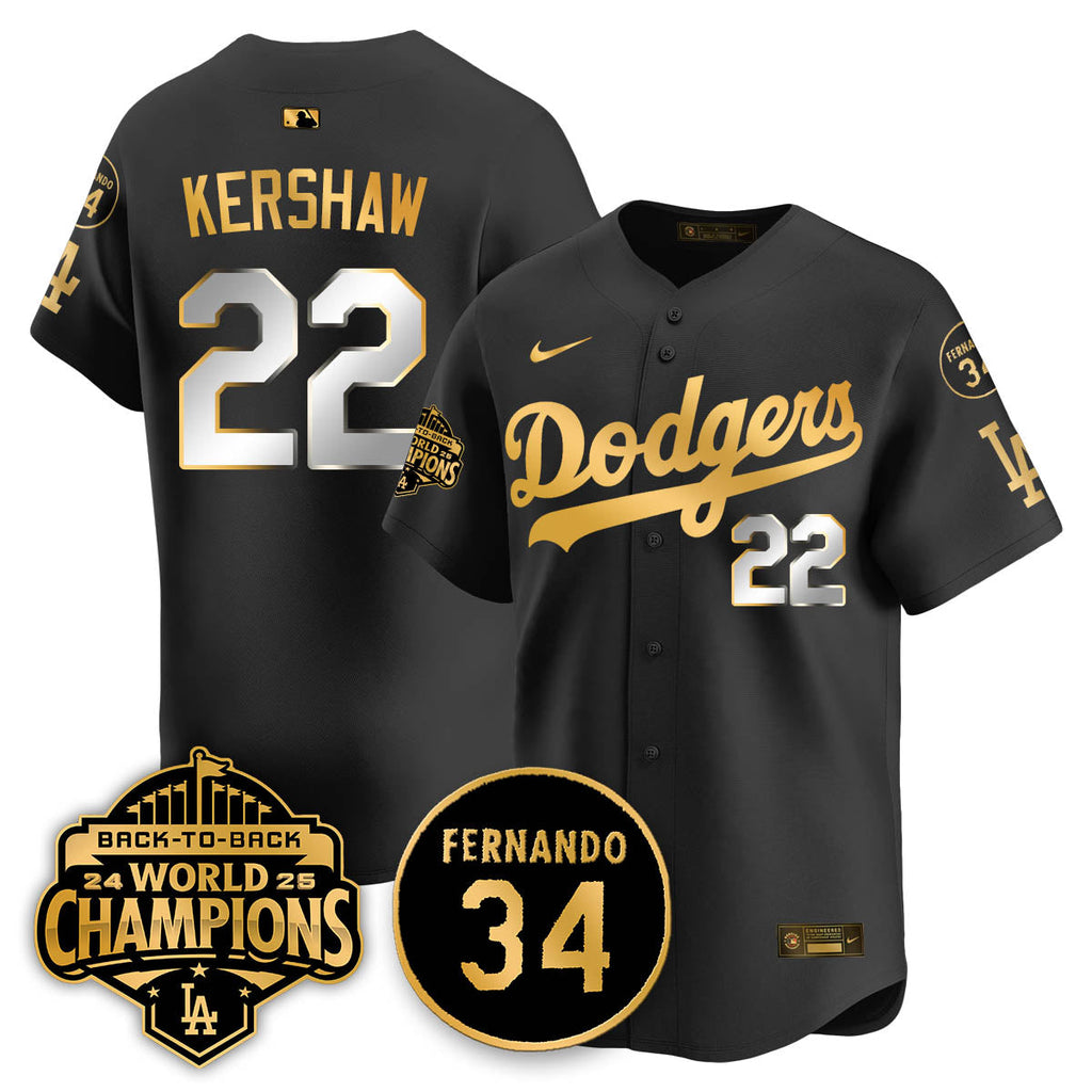 LAD 2025 Back To Back Champions Jersey - Stitched