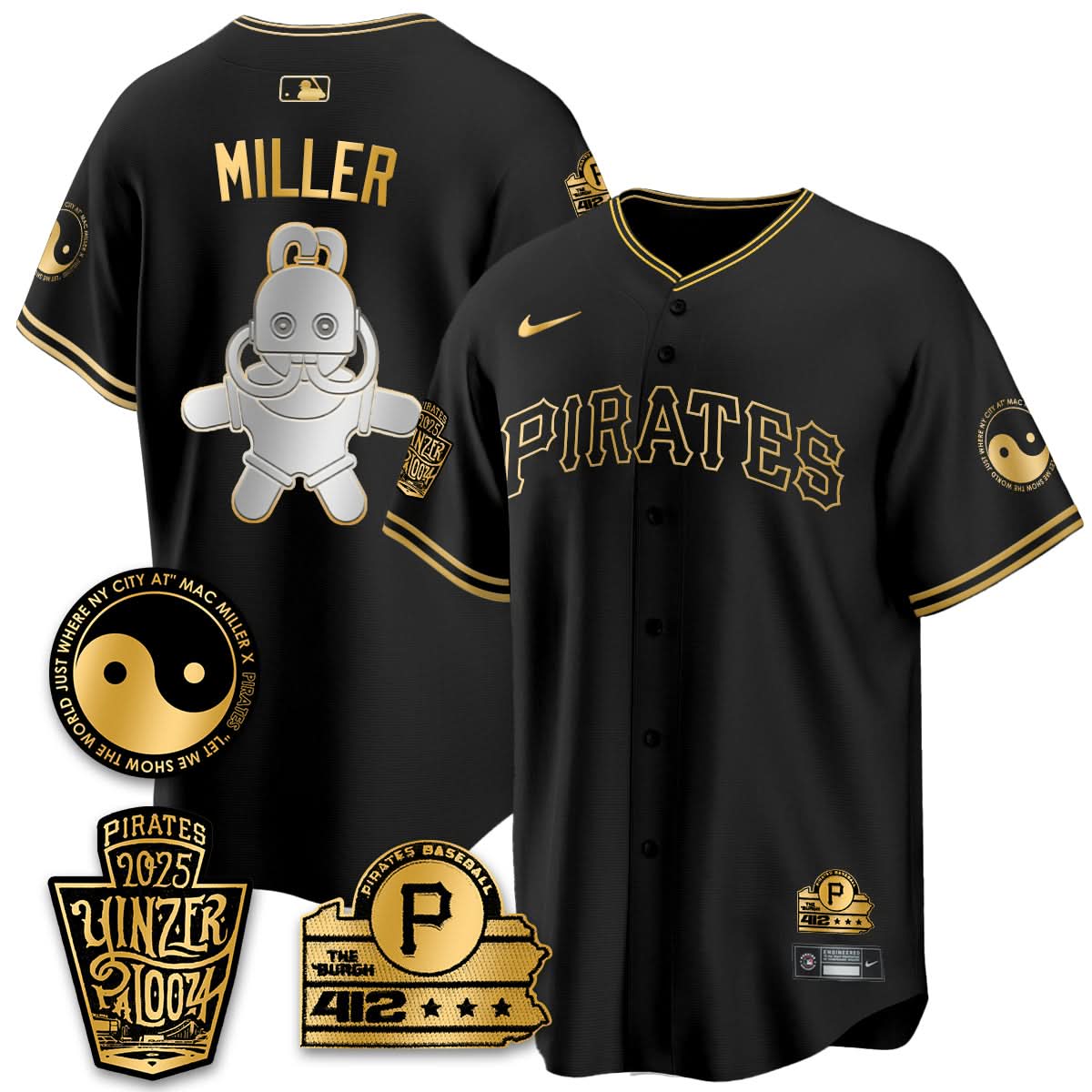 PP Yinzerpalooza 2025 Limited Jersey - Stitched