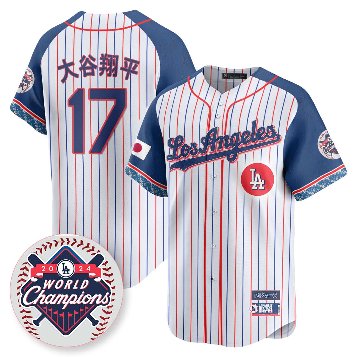 LAD Japanese Heritage Night Jersey - Stitched
