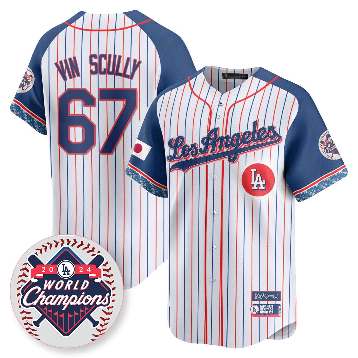 LAD Japanese Heritage Night Jersey - Stitched