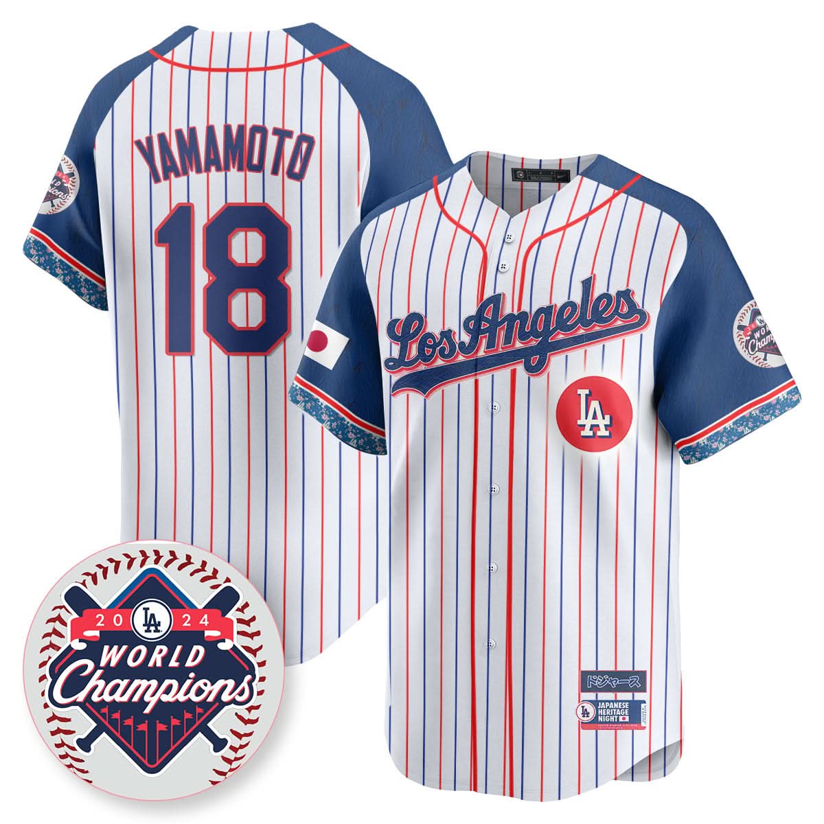 LAD Japanese Heritage Night Jersey - Stitched