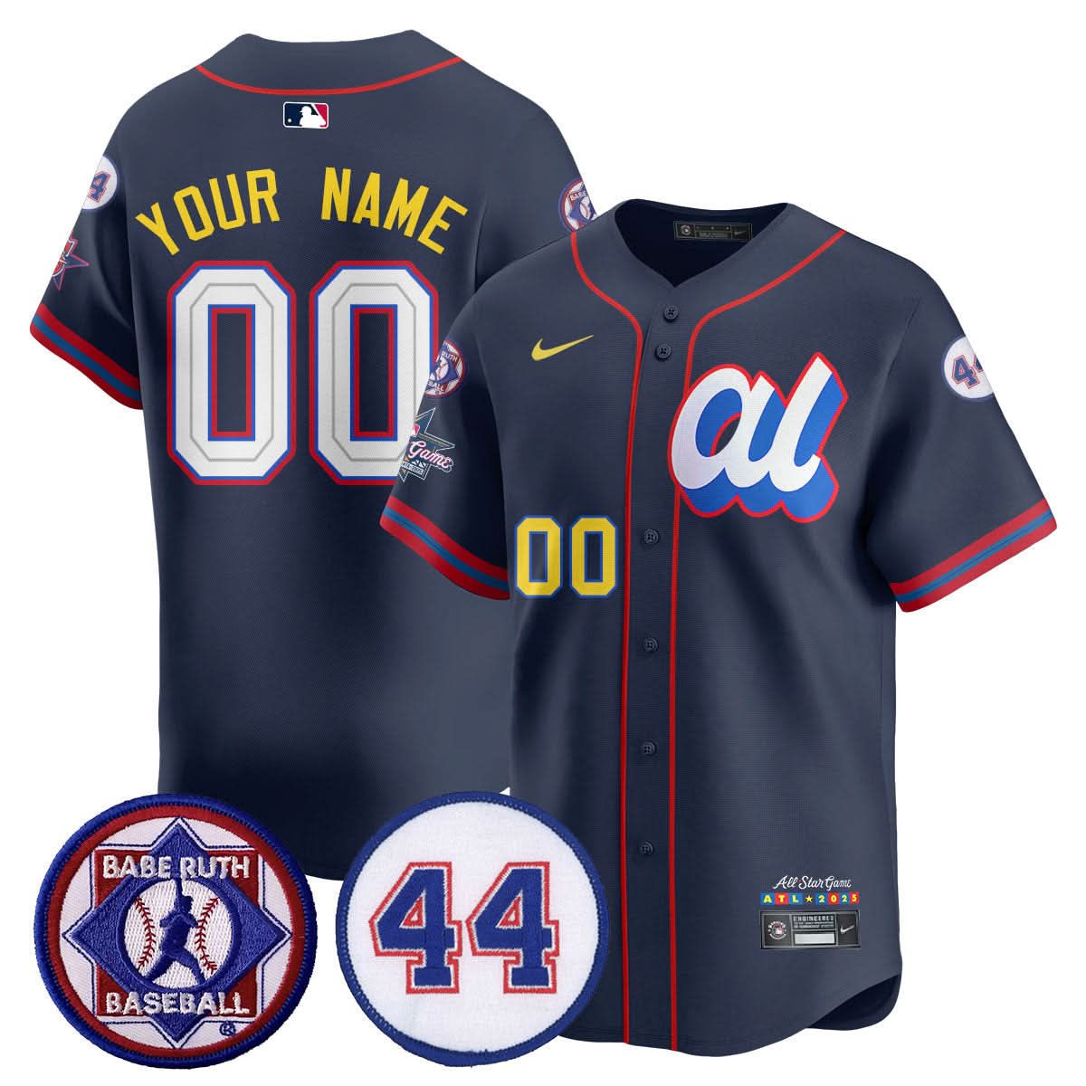 American League 2025 MLB All-Star Custom Jersey - Stitched