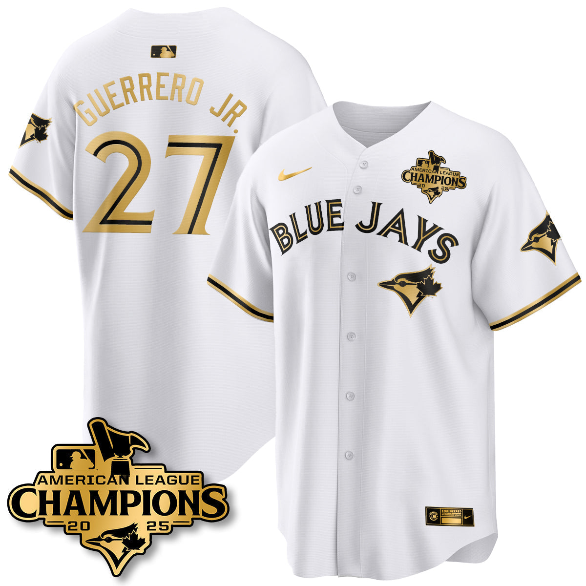 TOR 2025 American League Champions Jersey - Stitched