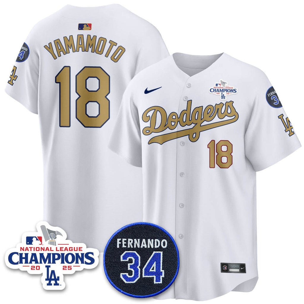 LAD 2025 NL Champions Jersey - Stitched