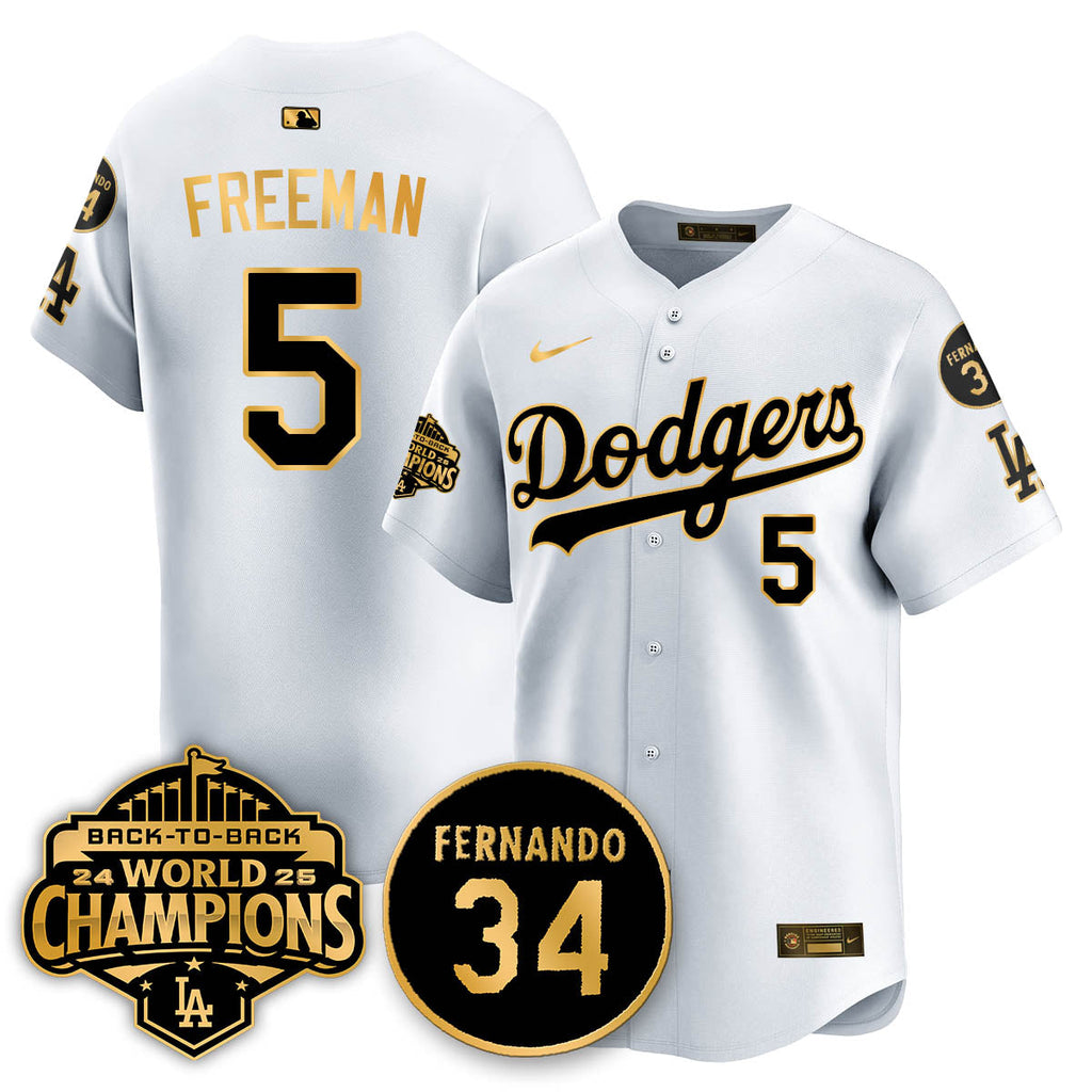 LAD 2025 Back To Back Champions Jersey - Stitched