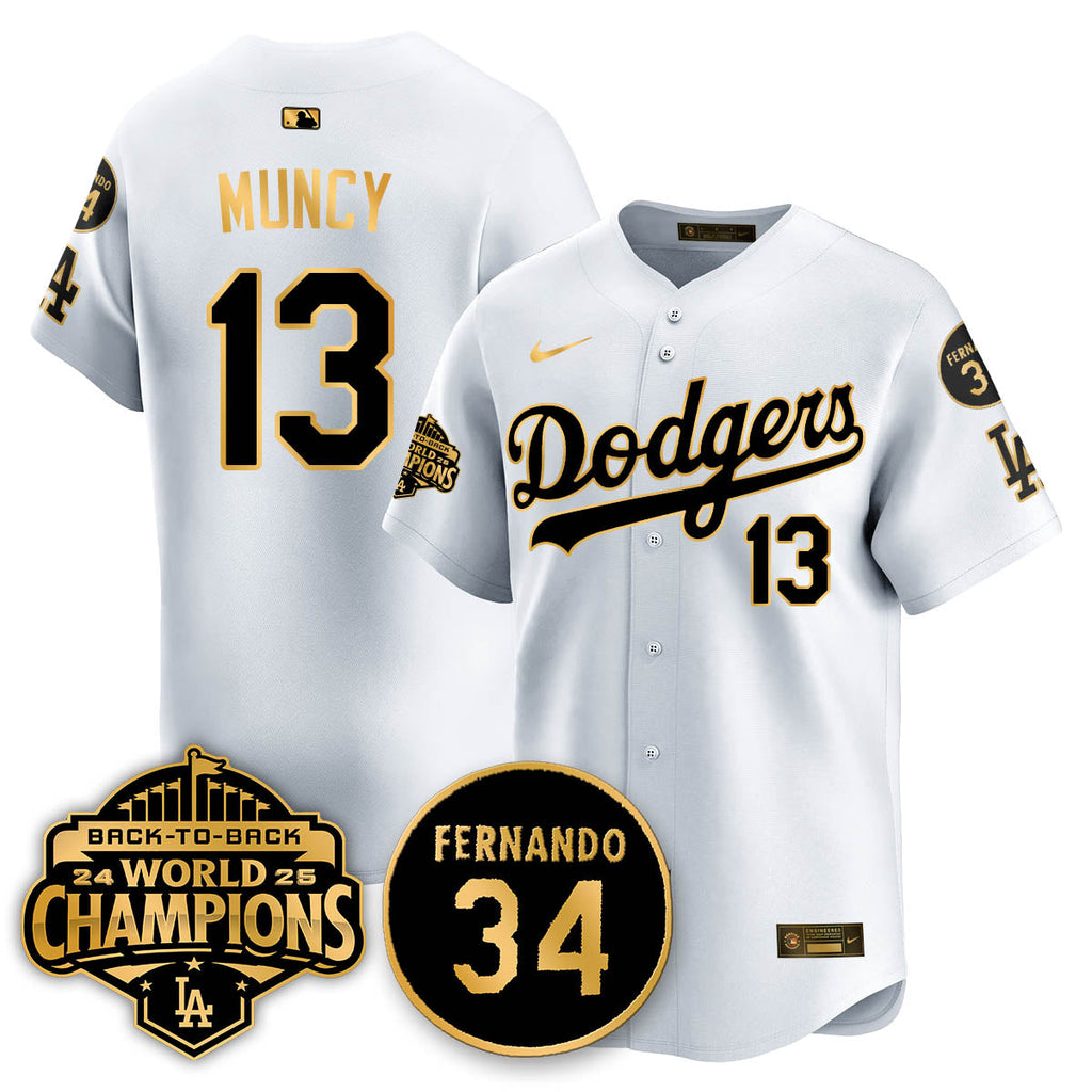 LAD 2025 Back To Back Champions Jersey - Stitched