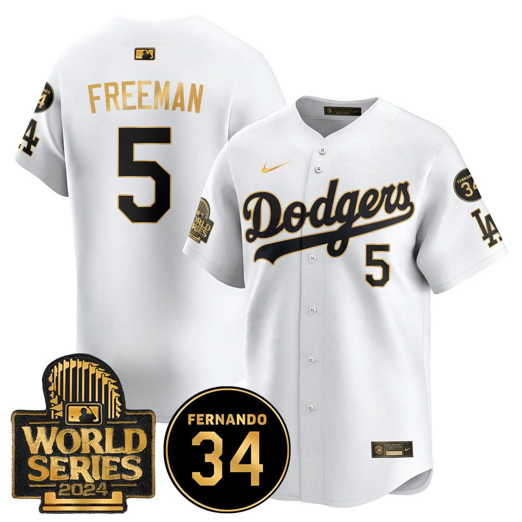 LAD Fernando Valenzuela Memorial Jersey - Stitched