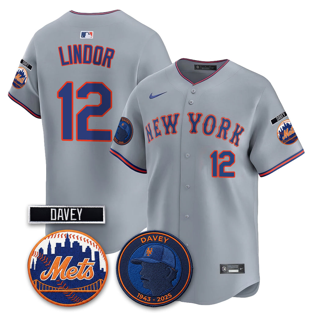NYM 2026 Davey Johnson In Memoriam Vapor Limited Jersey - Stitched