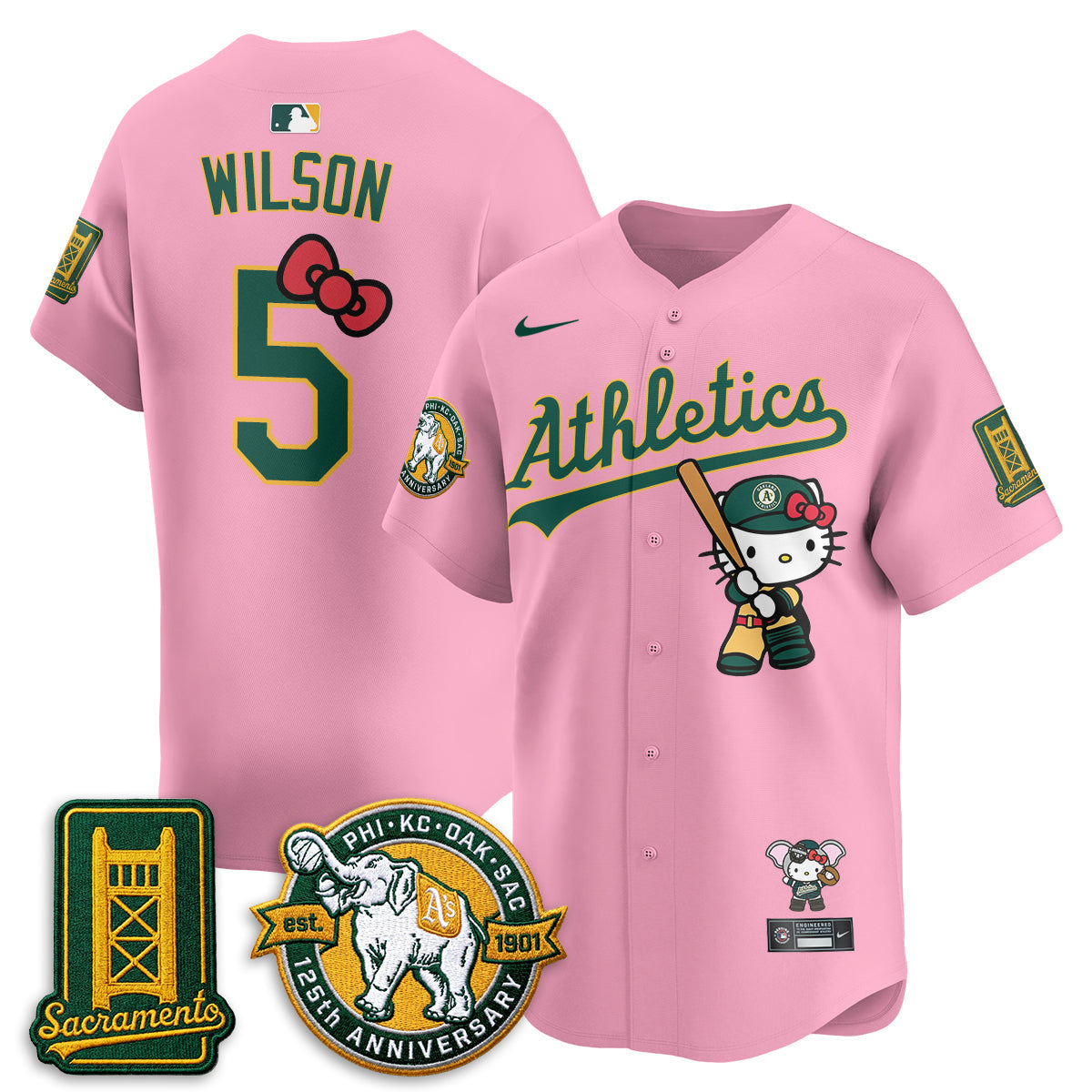 OAK x Meow KT 2026 Vapor Limited Jersey - Stitched