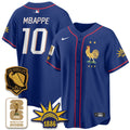France Soccer National Team x Baseball Vapor Limited Jersey - Stitched